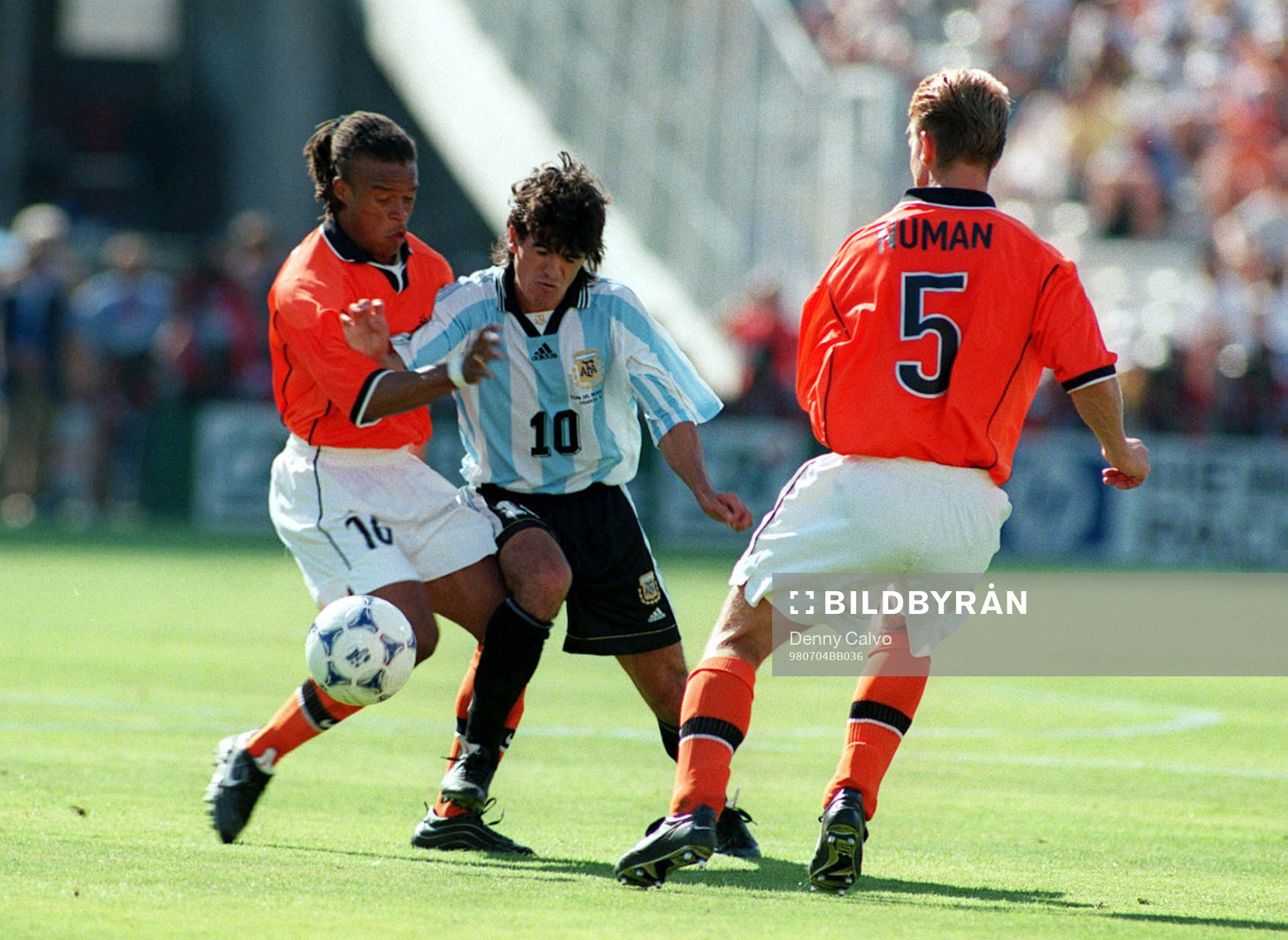 Edgar Davids och Ariel Ortega