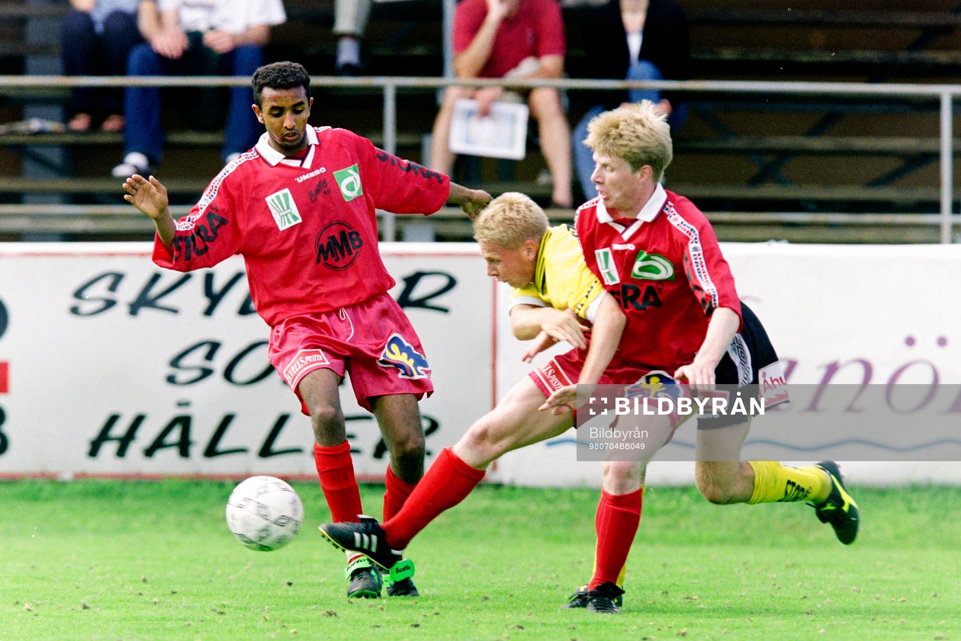 Awet Estefanos och Henrik Nilsson, Hässleholm stoppar en