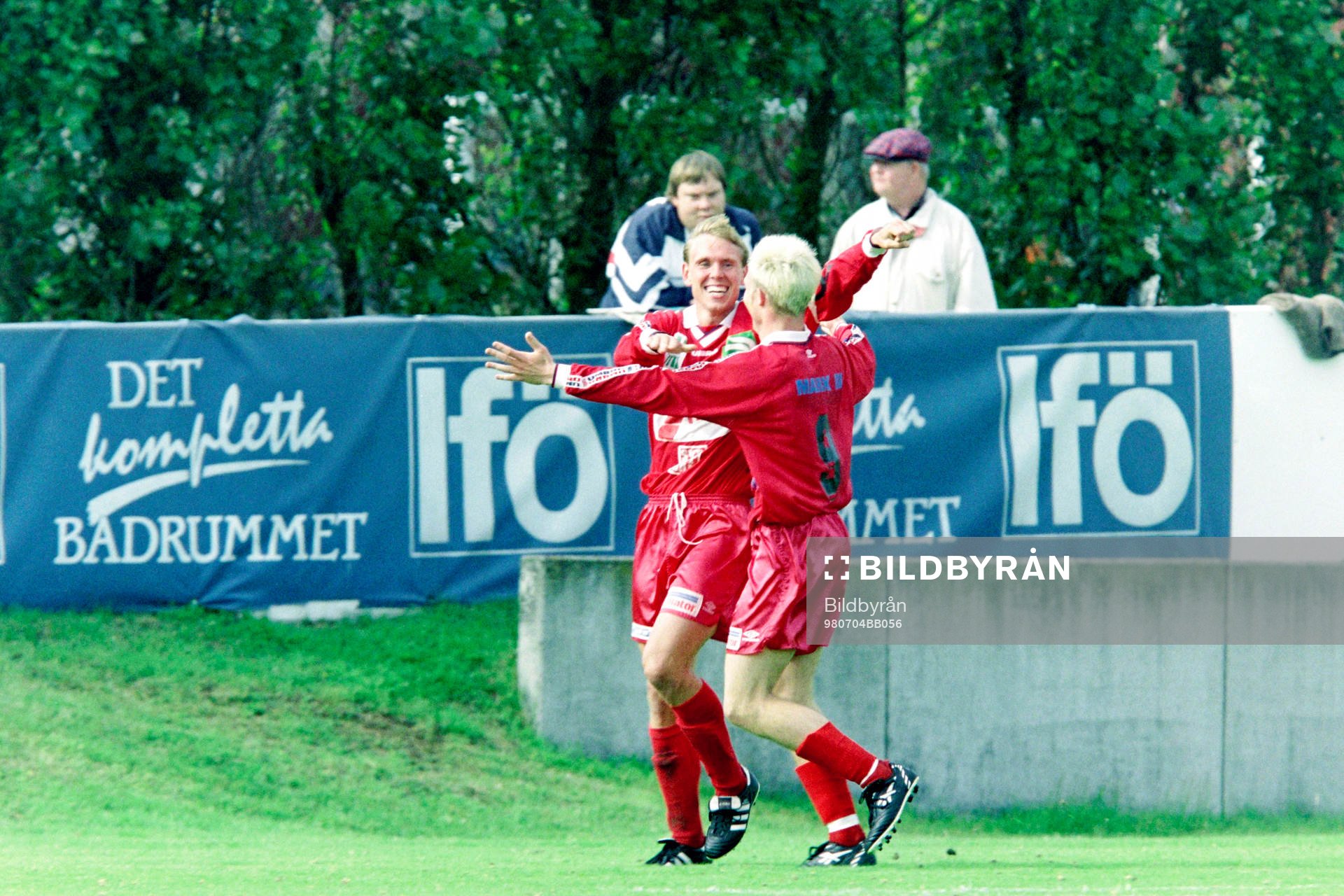 Andrée Jeglertz och Andreas Sördin, Hässleholm jublar
