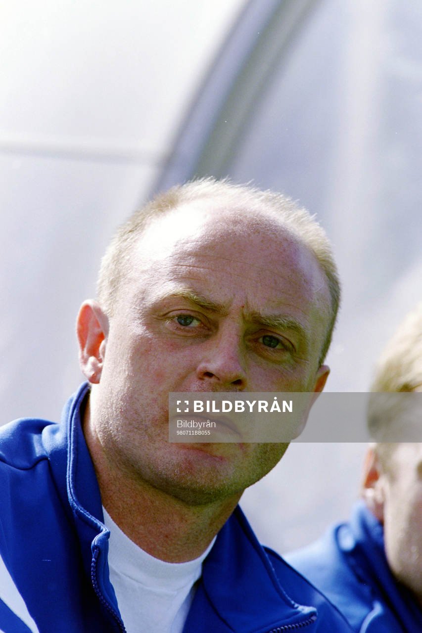Fotboll, Div 1 Norra, GIF Sundsvall - Piteå, 2-1: Gunnar Samuelsson, Tränare i Sundsvall. 