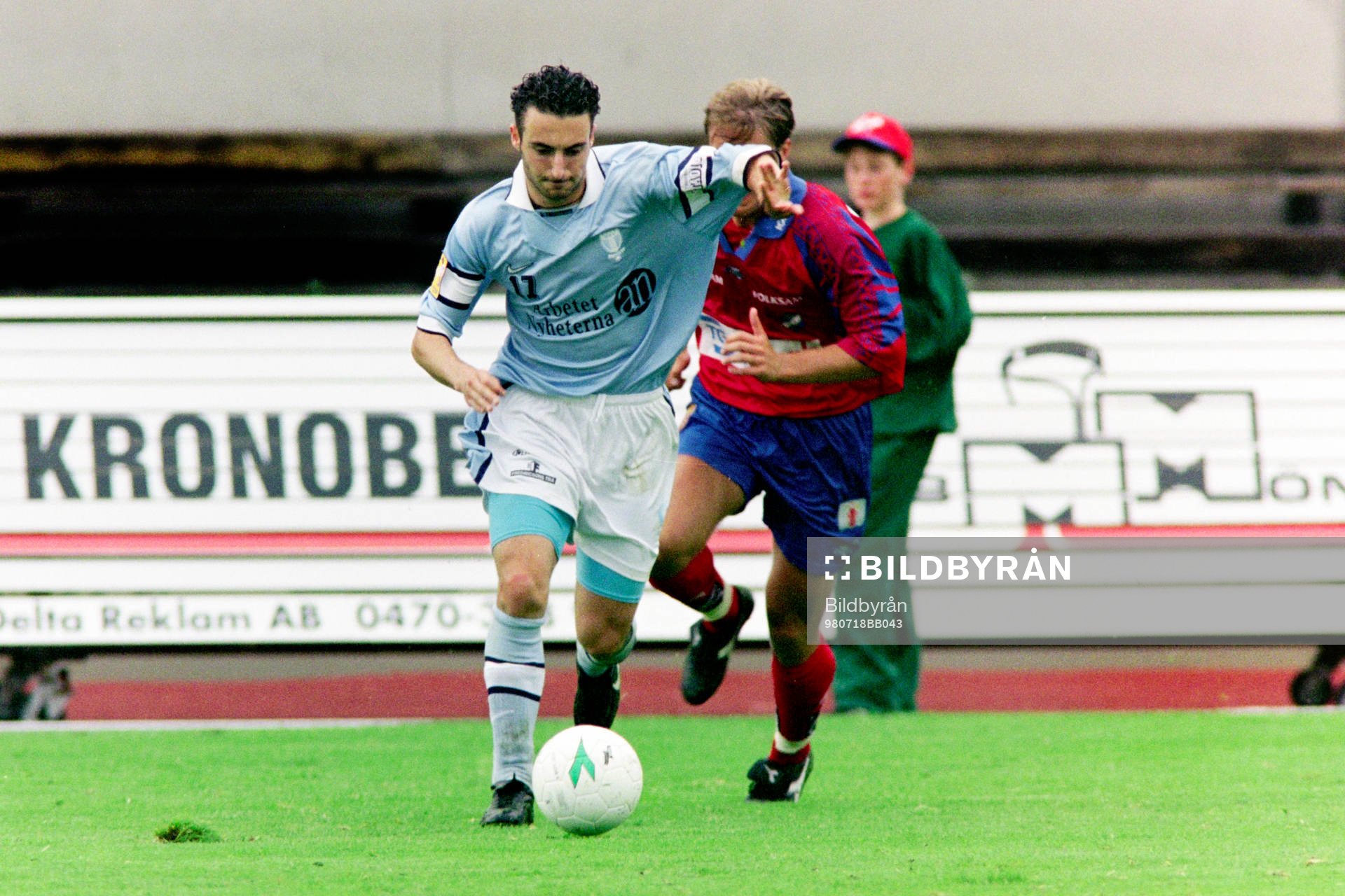 Fotboll, Allsvenskan, Öster - Malmö FF, 2-1: Goran Trpevski, Malmö. 