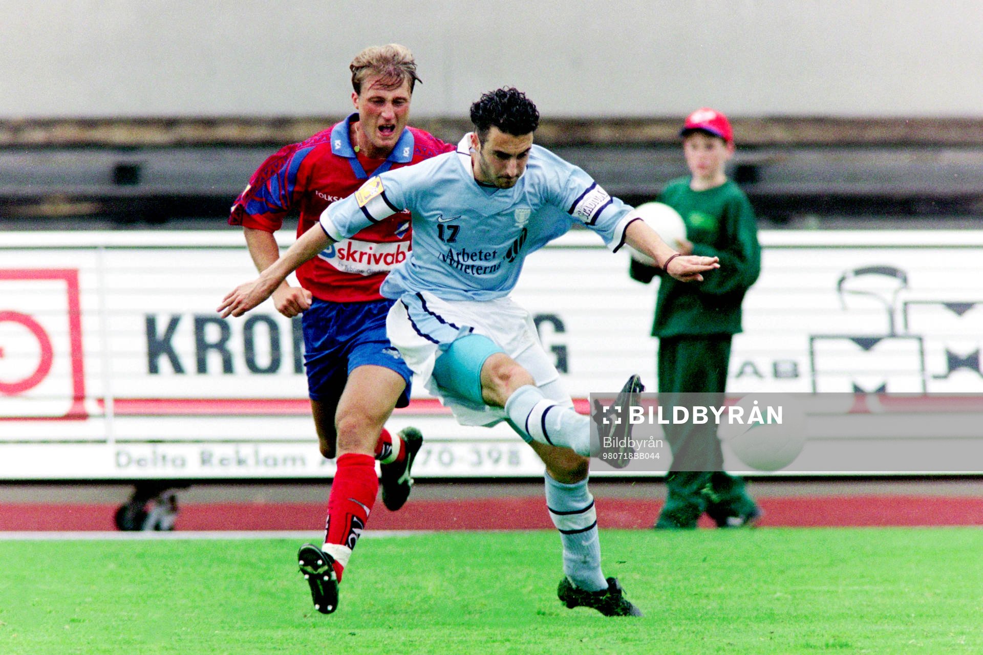 Fotboll, Allsvenskan, Öster - Malmö FF, 2-1: Goran Trpevski, Malmö. 