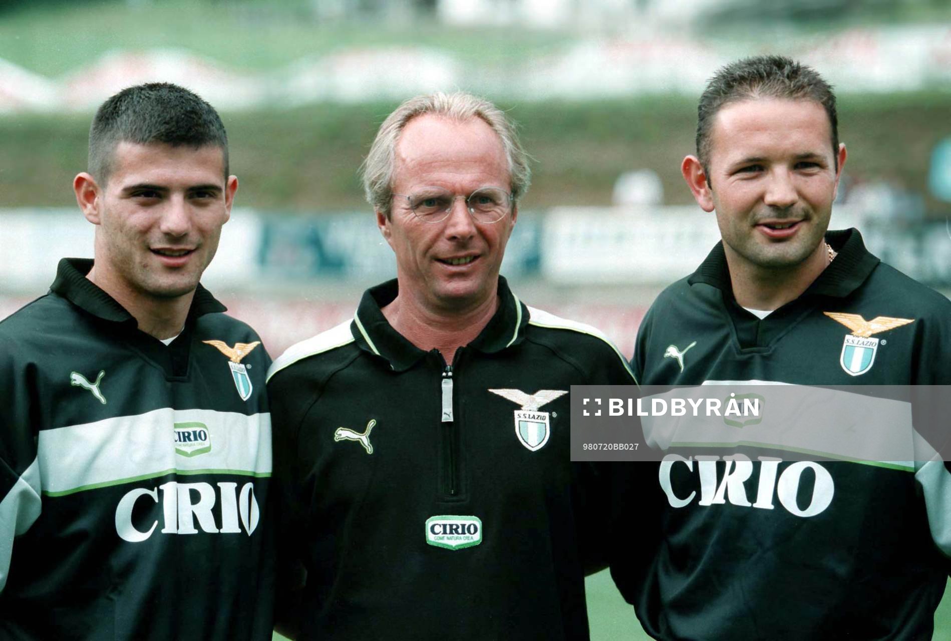 Dejan Stankovic, Sven-Göran Eriksson (tränare) och Sinisa