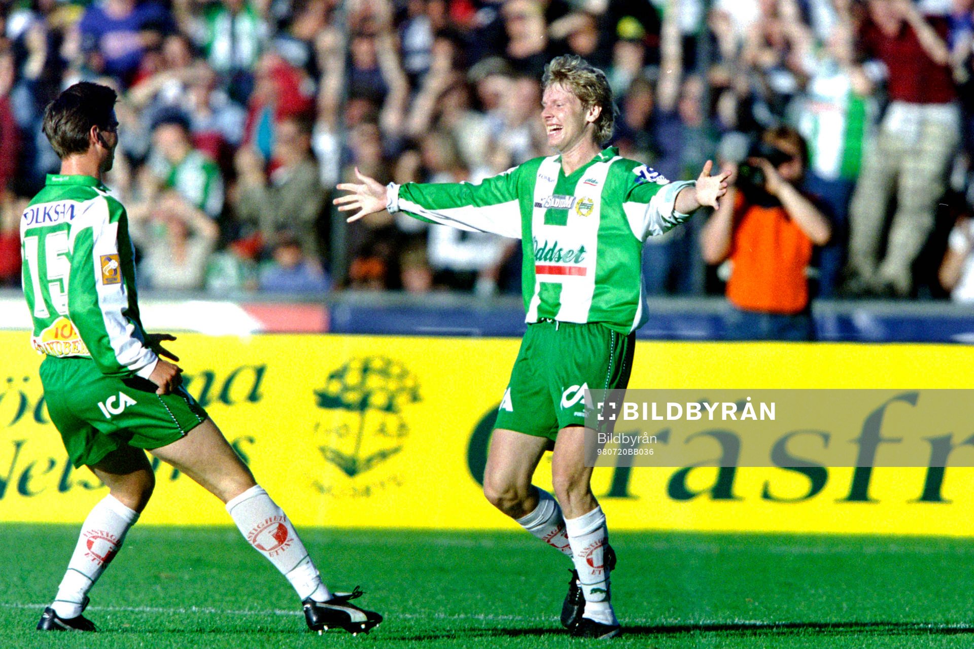 Patrik Andersson, Hammarby jublar