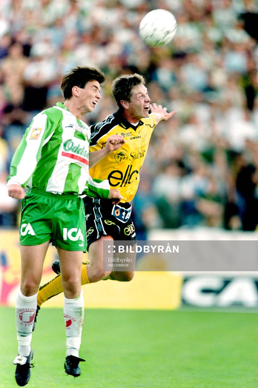 Johan Andersson, Hammarby i en nickduell
