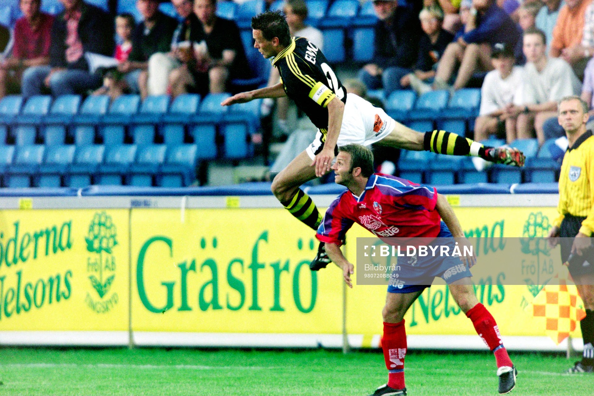 Krister Nordin, AIK flyger över helsingborgs Kenneth