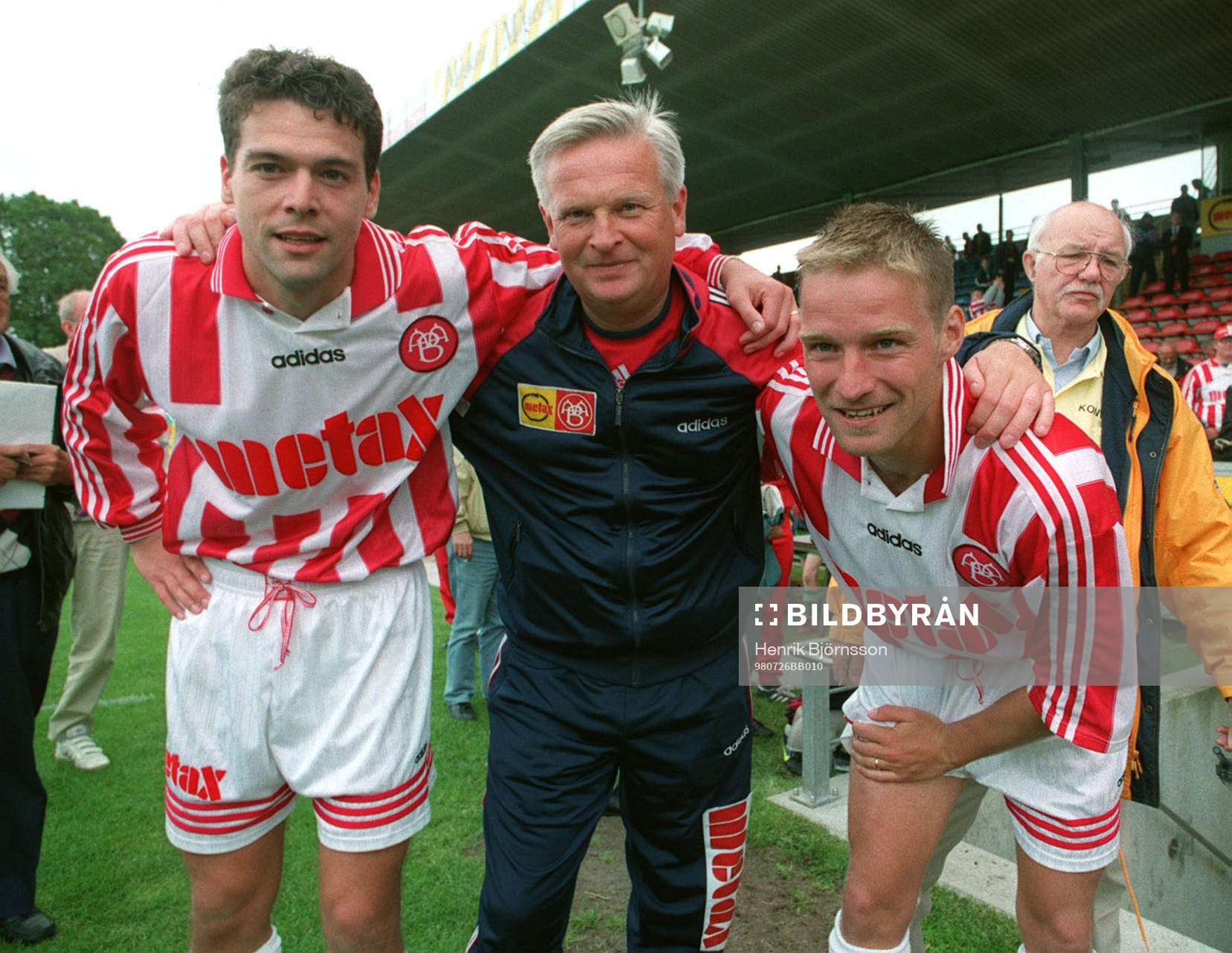 Jozo Matovac, Hans Backe och Dan Sahlin, Ålborg (Aalborg)