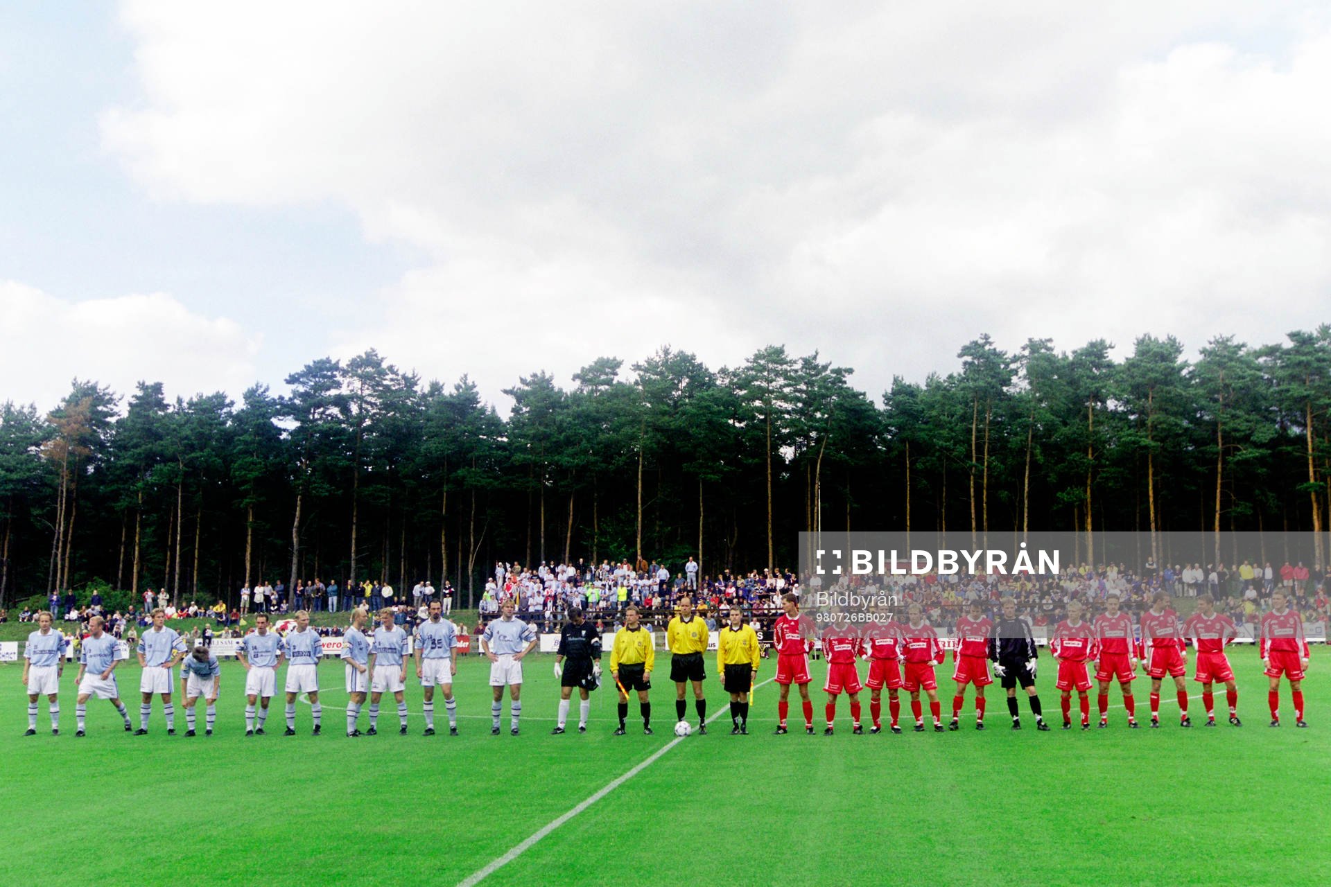 Lagen innan matchstart