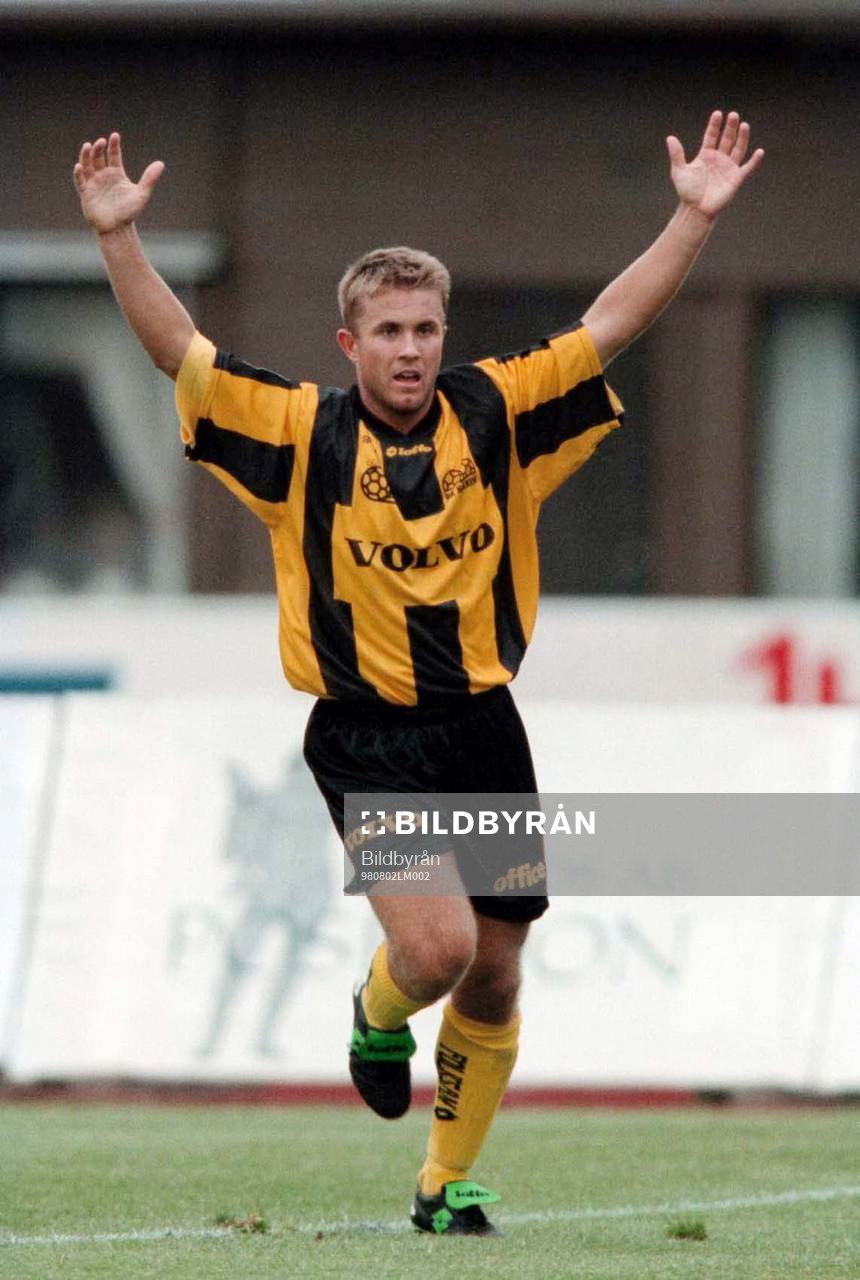 Mathias Larsson, Häcken jublar