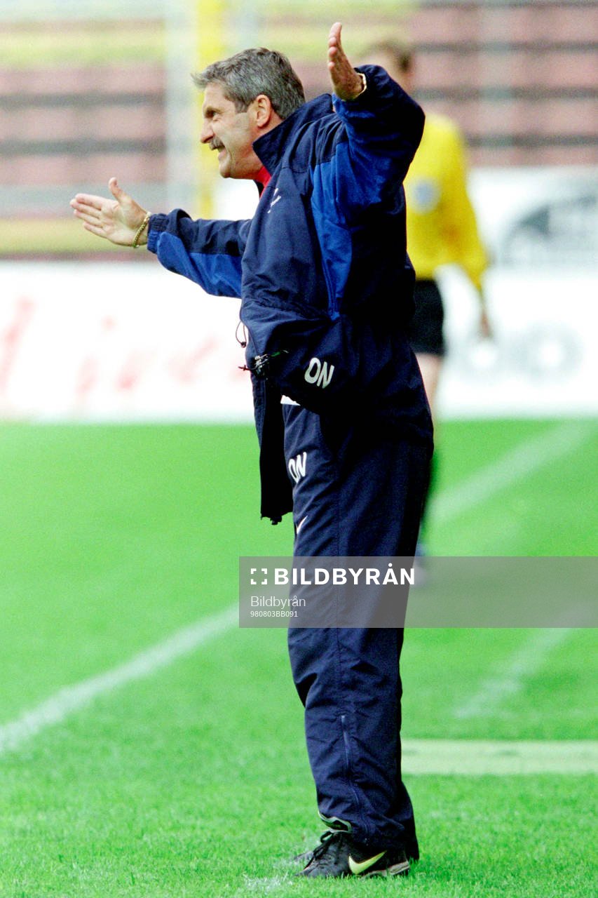 Olle Nordin, tränare i Norrköping