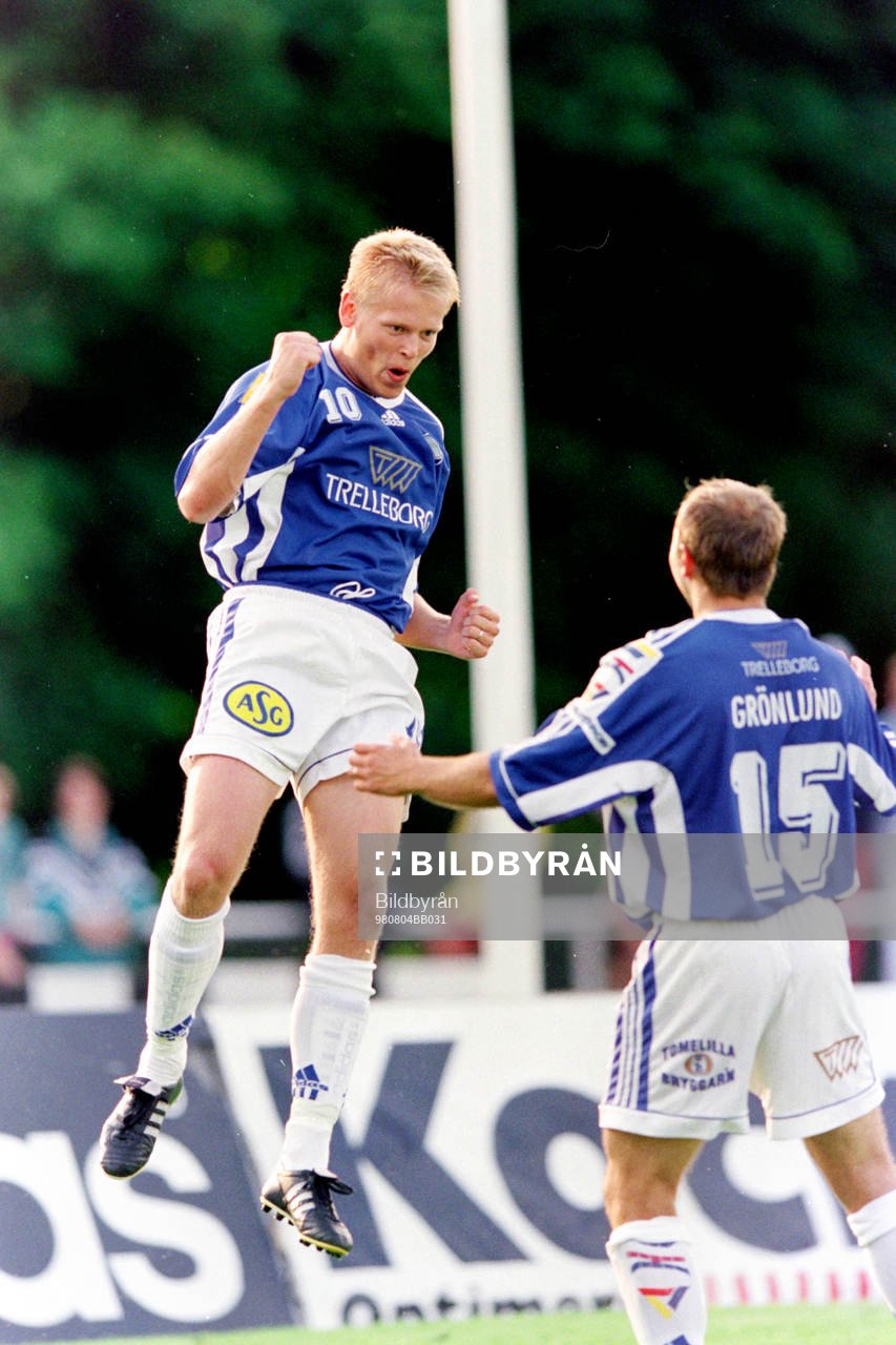 Fredrik Sandell, Trelleborg jublar