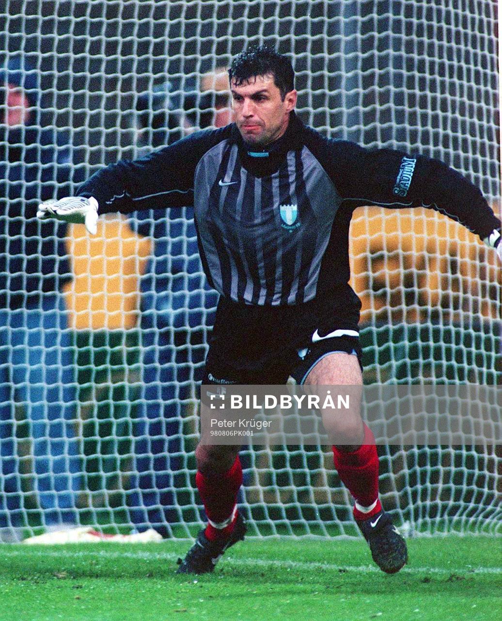 Milan Simeunovic, målvakt i Malmö