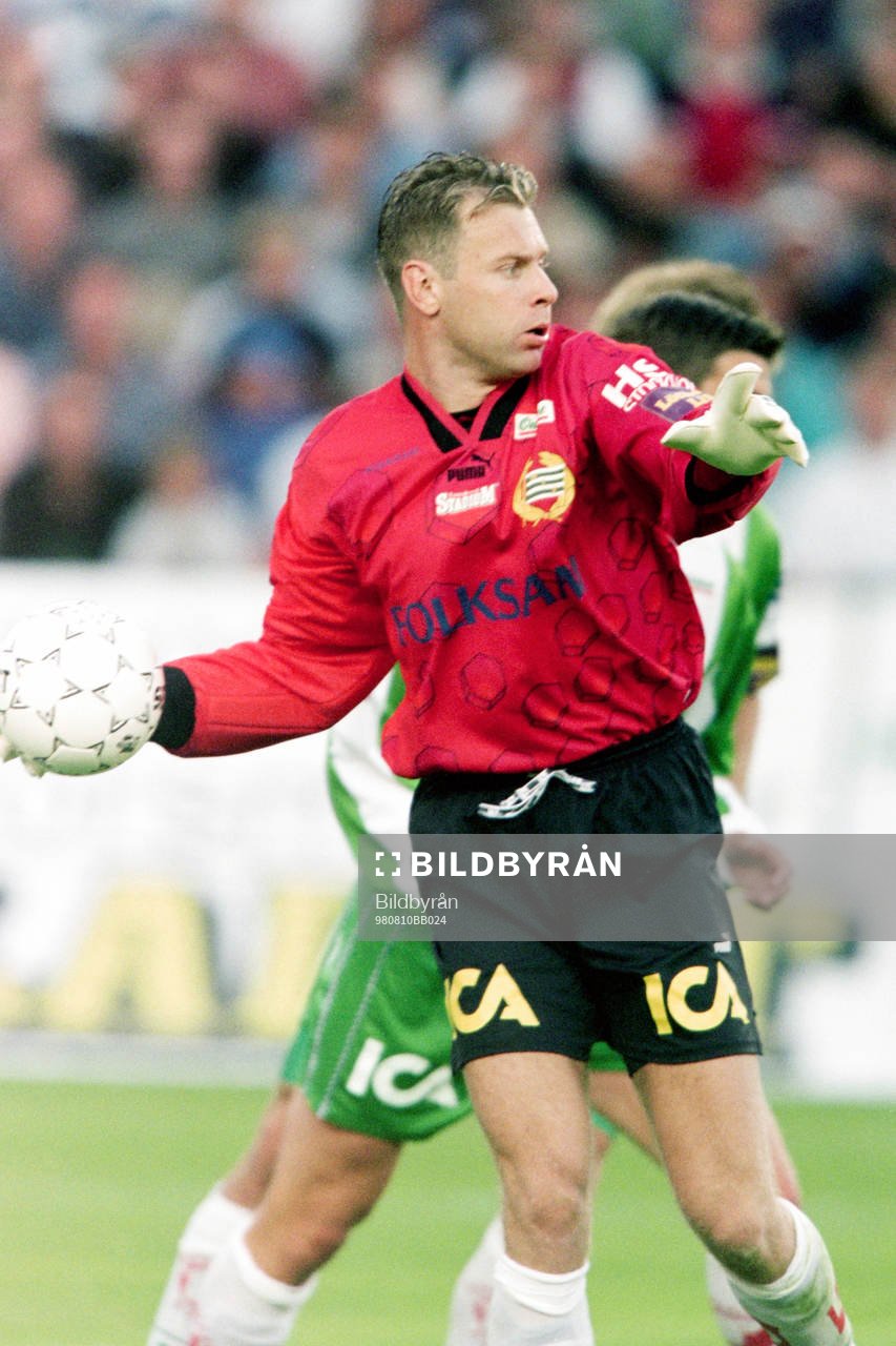 Per Fahlström, målvakt i Hammarby