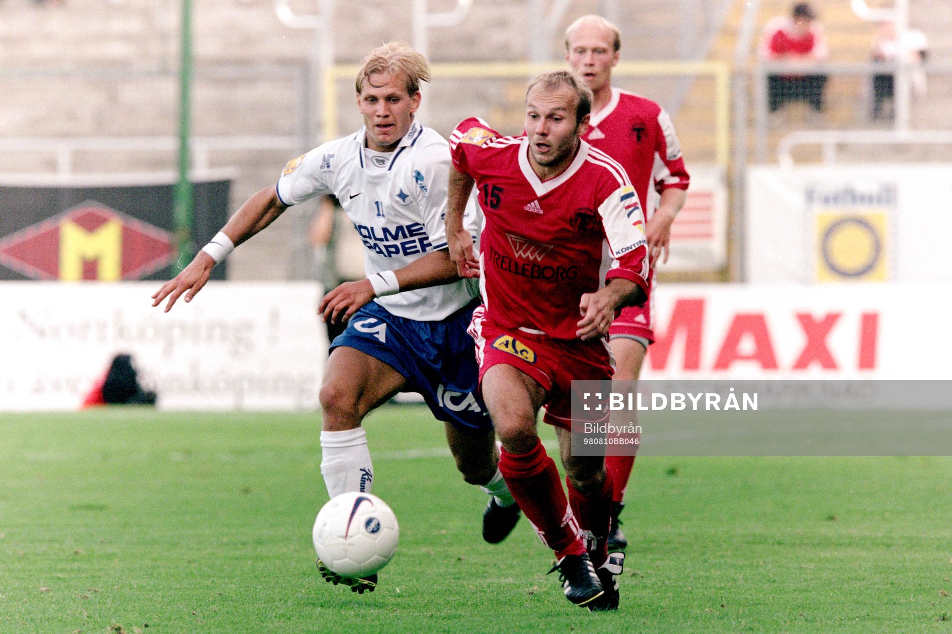 Tommi Grönlund, Trelleborg med norrköpings Martin Åslund