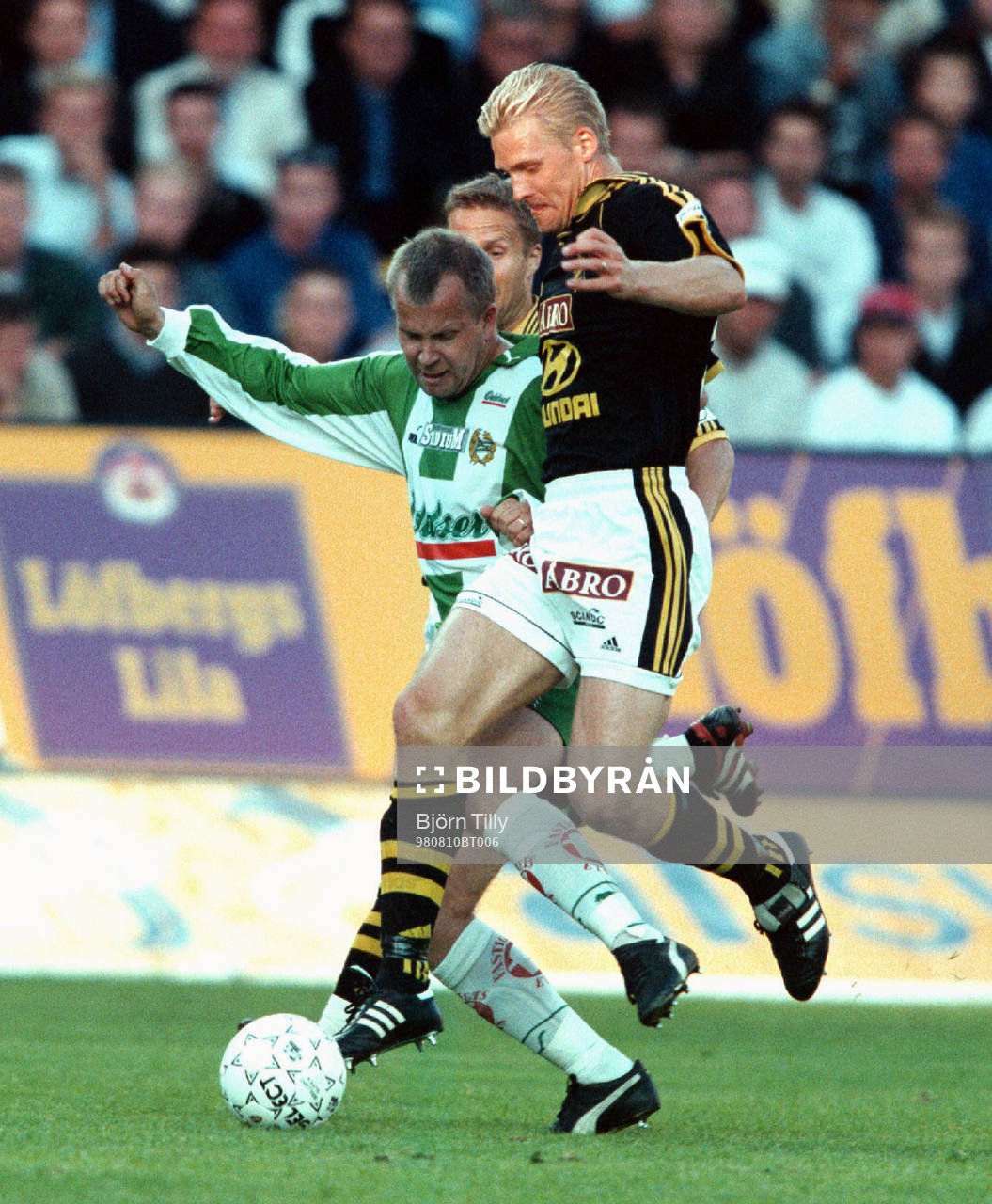 Kaj Eskelinen och Johan Mjällby