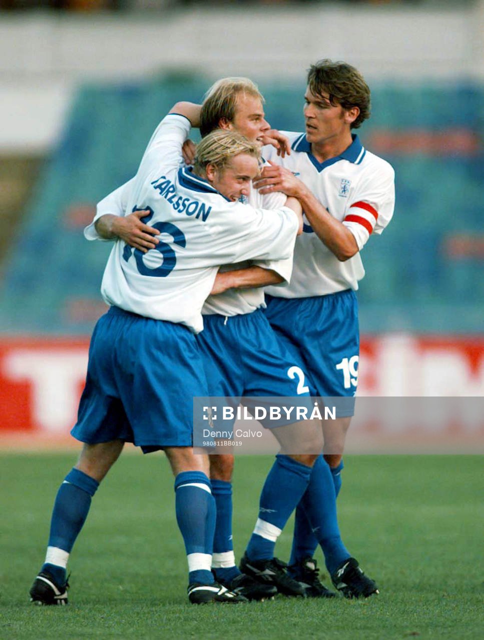 Pär Karlsson, Andreas Hermansson och Magnus Erlingmark,