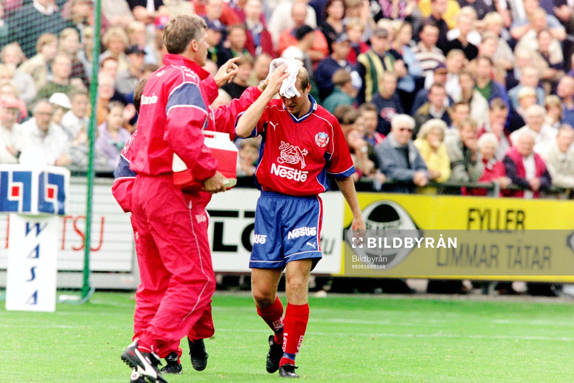 Peter Wibrån, Helsingborg har fått en smäll