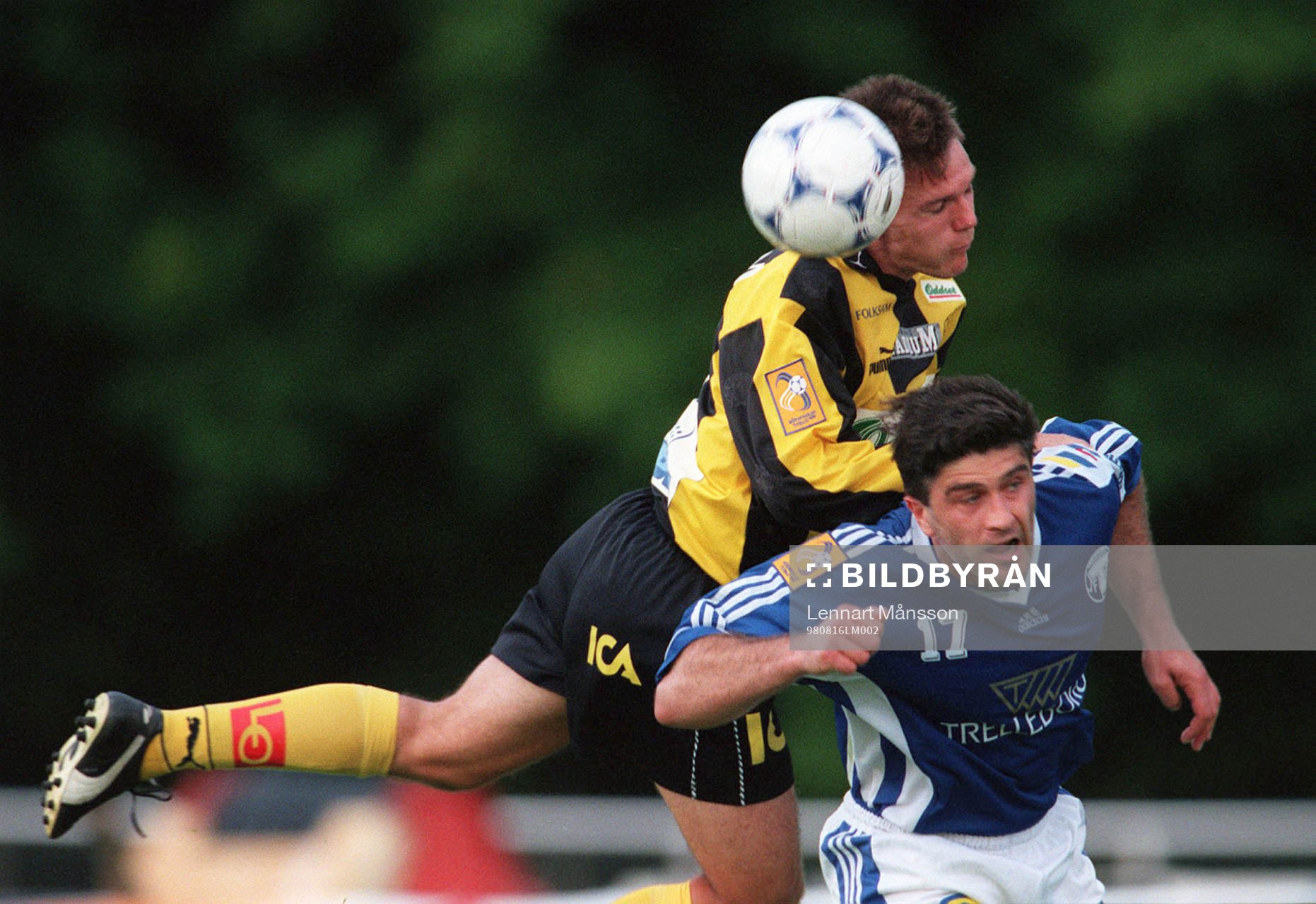 Mikael Hellström, Hammarby och Amir Teljigovic, Trelleborg