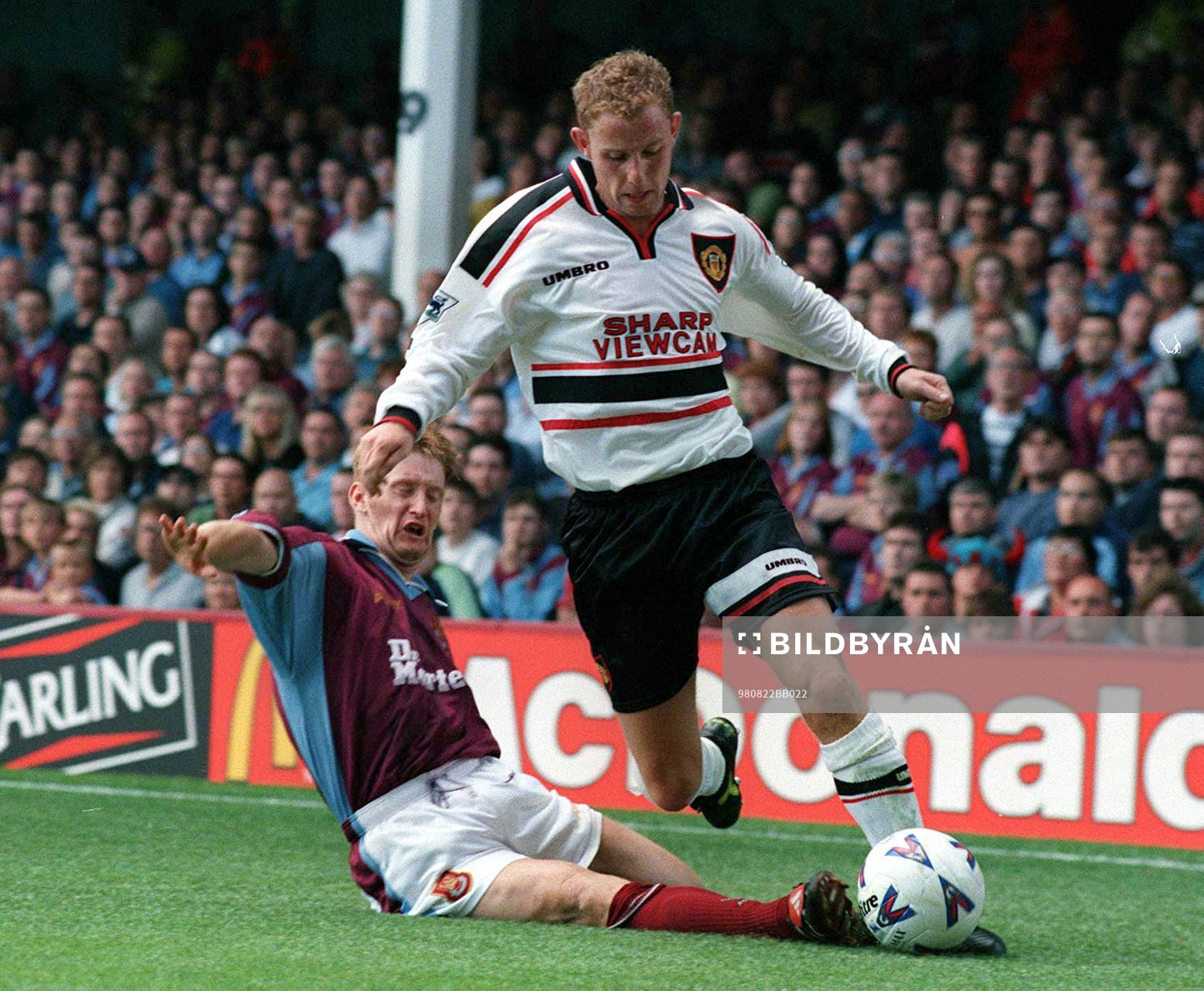 Steve Lomas och Nicky Butt, Manchester U