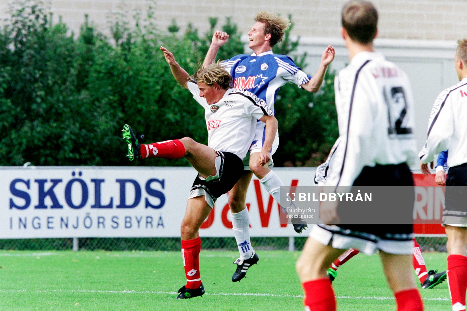 Jesper Mattsson, Halmstad i ryggen på Daniel Tjernström,