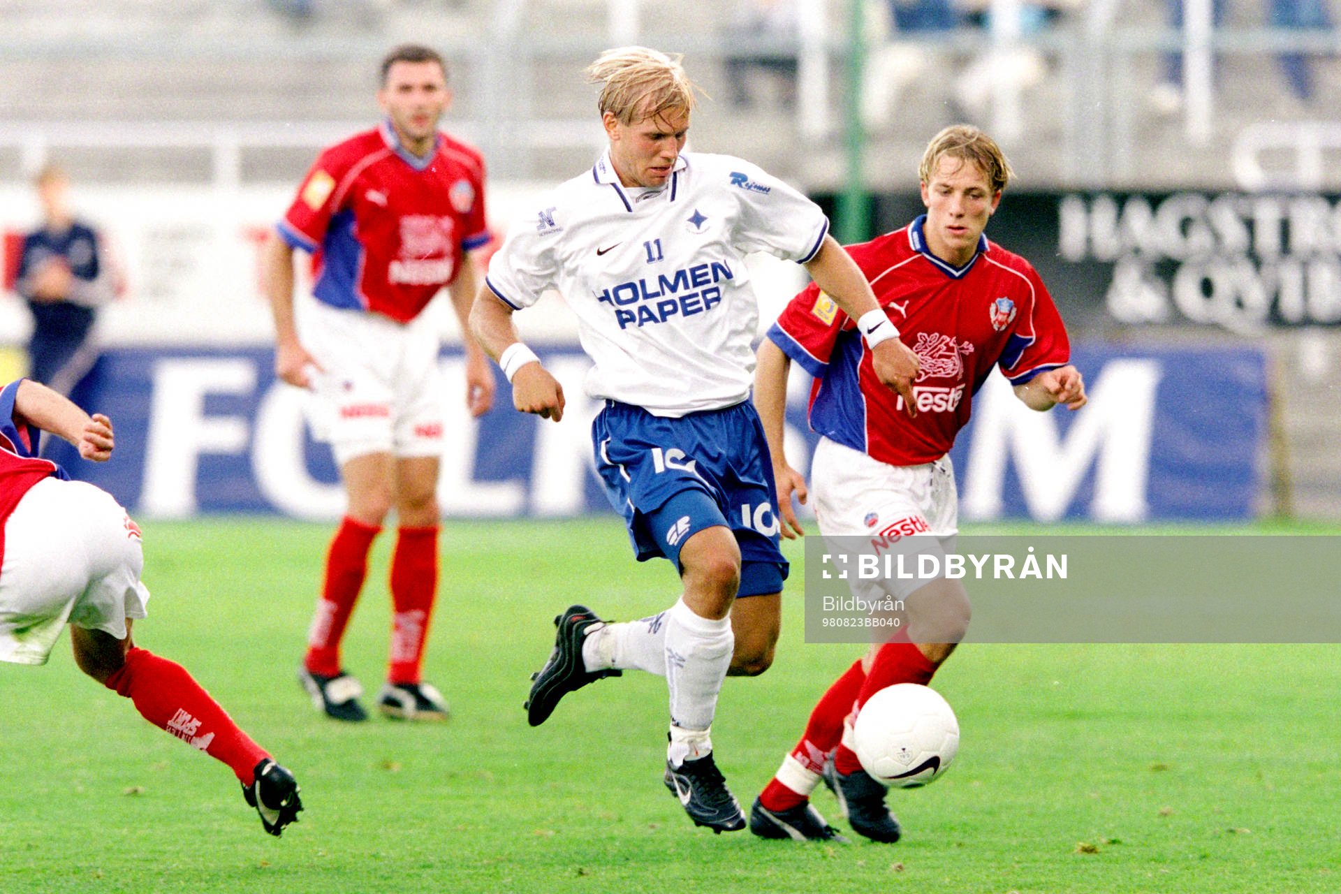Martin Åslund, Norrköping och Erik Edman, Helsingborg