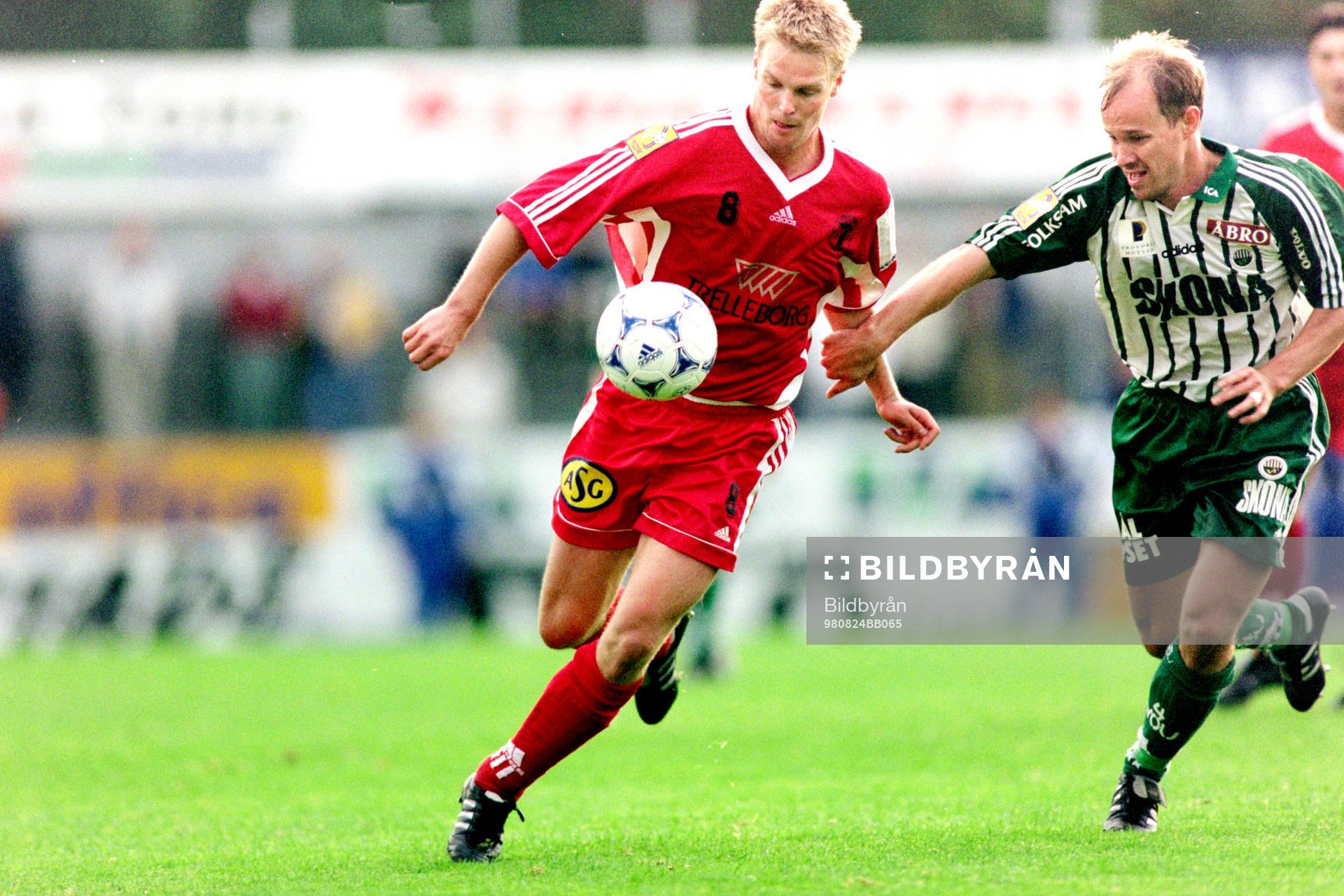 Fotboll, Allsvenskan, Västra Frölunda - Trelleborg, 3-1: Patrik Olsson, Trelleborg. 