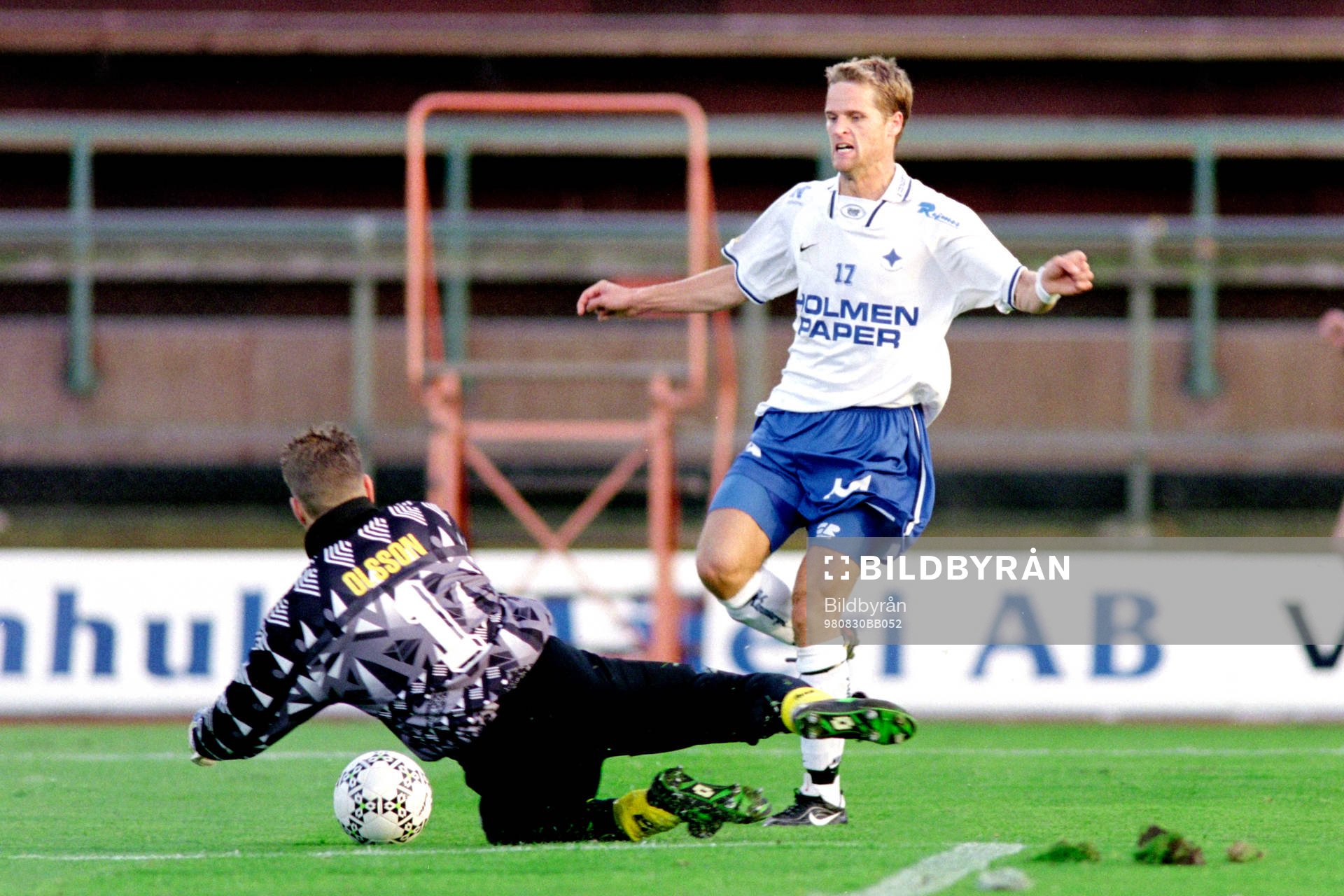 Pär Andersson, Norrköping fri med häckens målvakt