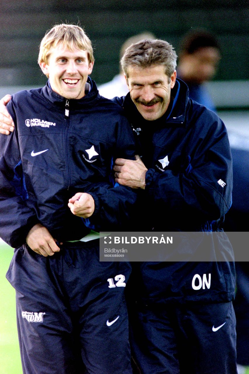 Mikael Ström och Olle Nordin, Tränare, Norrköping