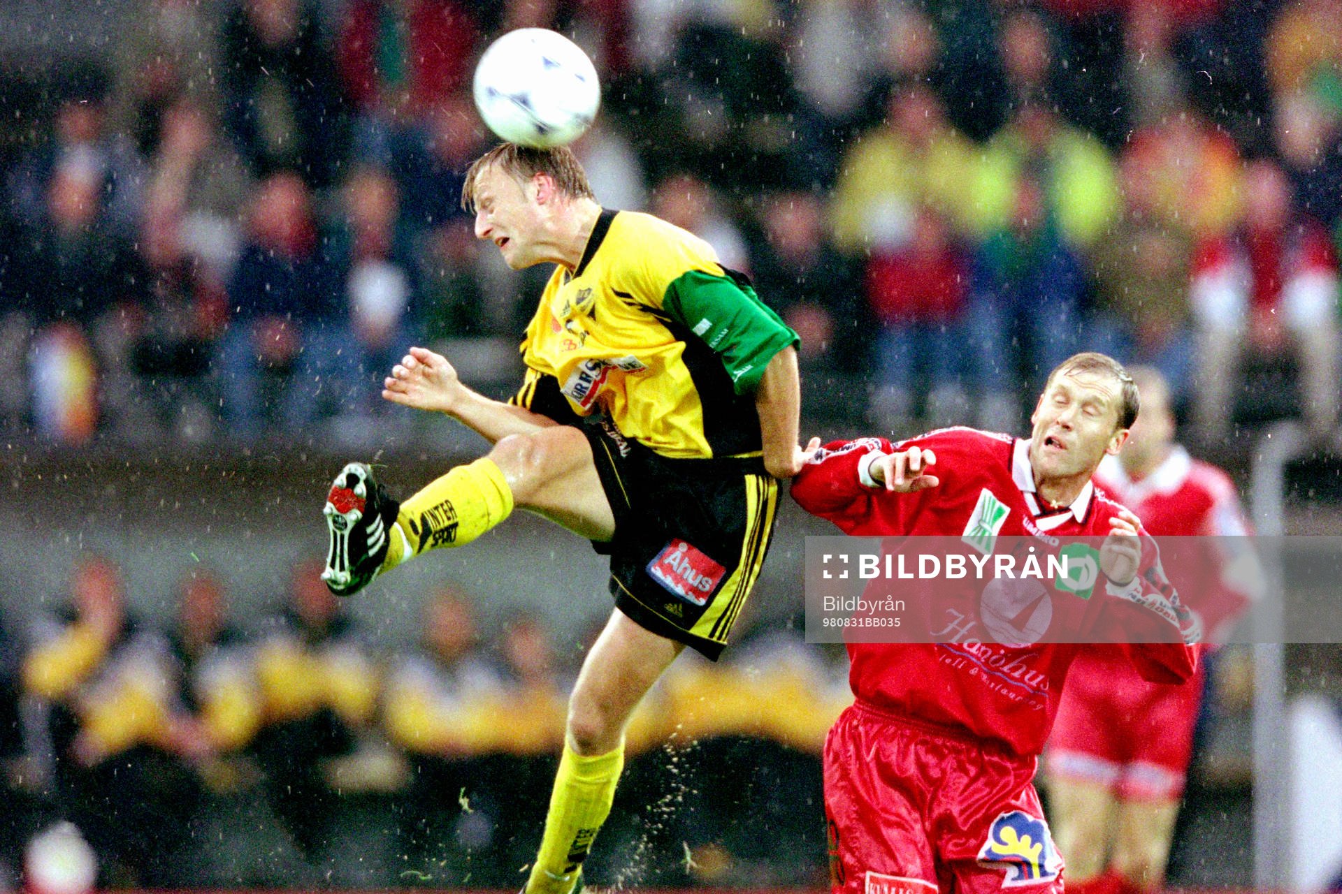 Fotboll, Div 1 Södra, IFK Hässleholm - Mjällby, 1-1:  Rickard Lindberg, Hässleholm.