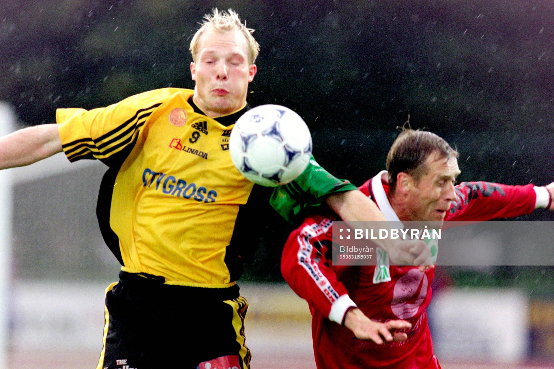 Fotboll, Div 1 Södra, IFK Hässleholm - Mjällby, 1-1: Andreas Sördin, Hässleholm. 