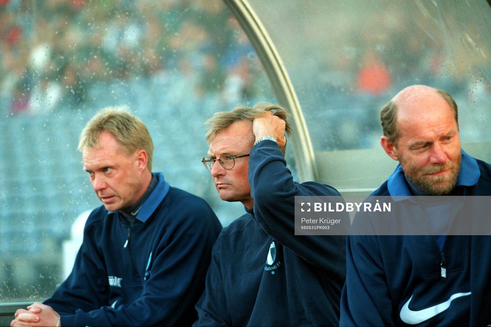 Lars Larsson, Roland Andersson och Thomas Sjöberg,