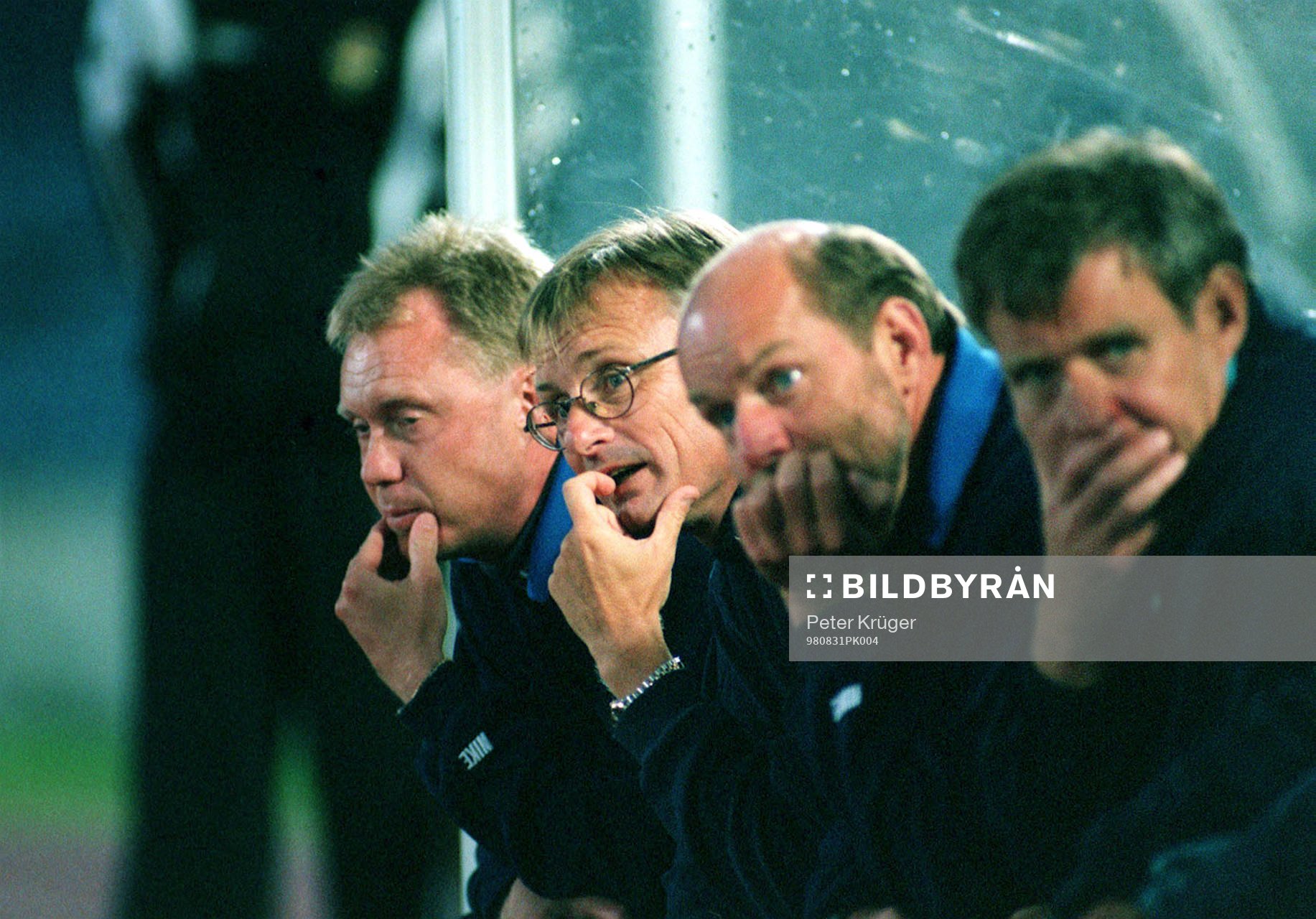 Lars Larsson, Roland Andersson och Thomas Sjöberg,