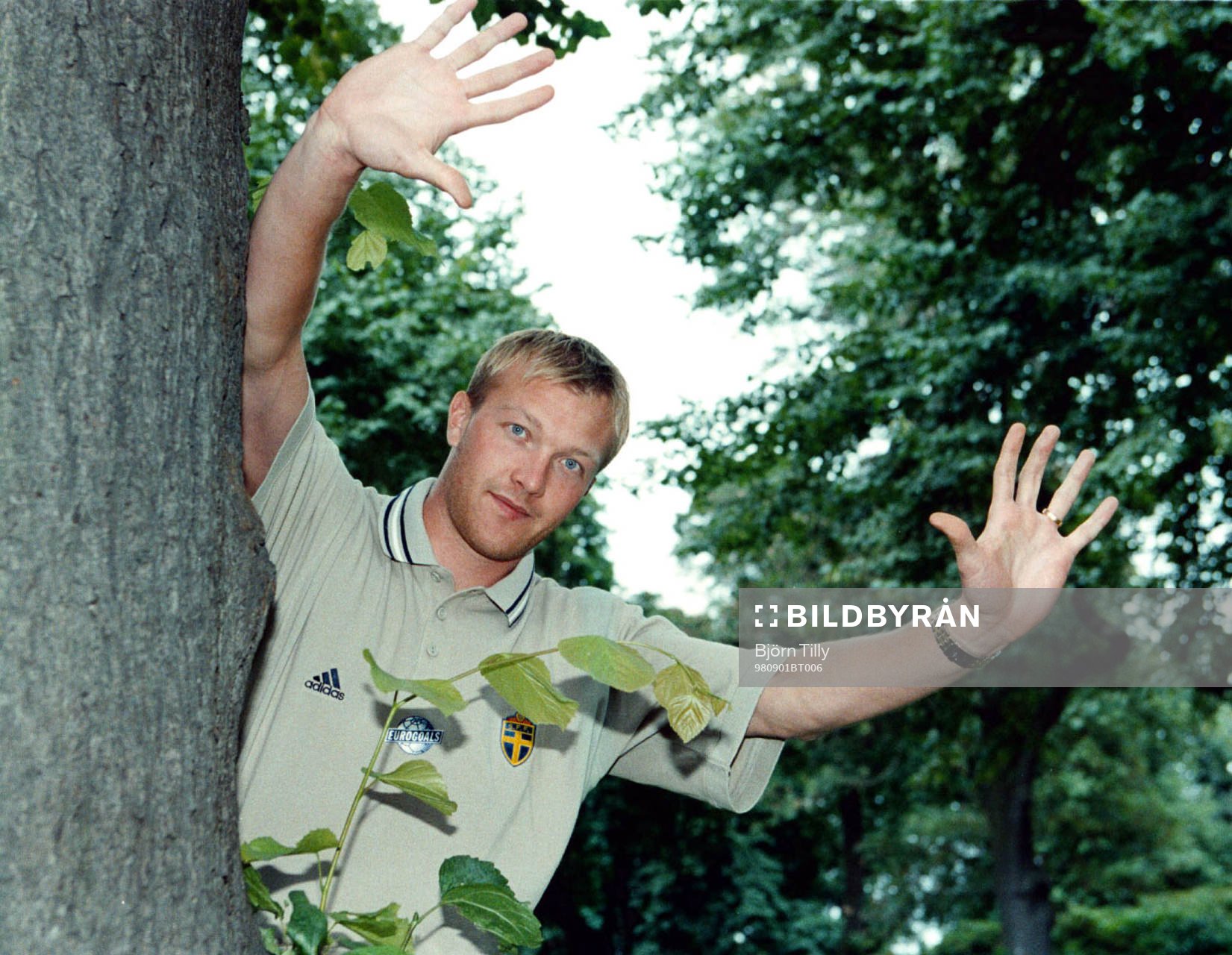 Magnus Hedman, målvakt i Sverige