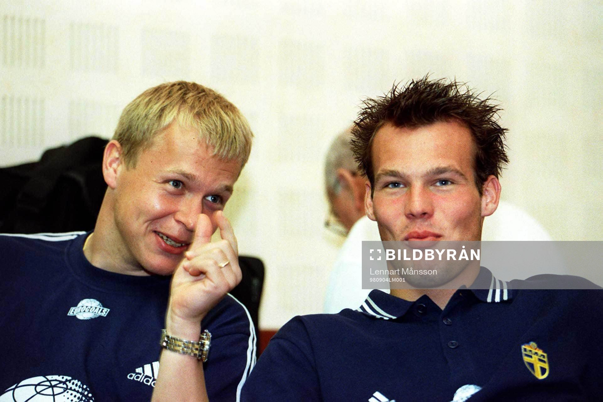 Pär Zetterberg och Fredrik Ljungberg, Sverige