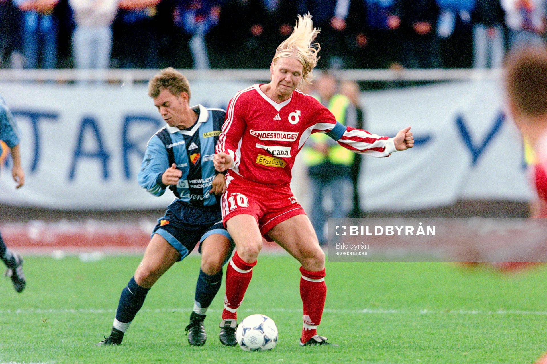 Fotboll, Div 1 Norra, Djurgården - Degerfors, 5-0: Ulf Ottosson, Degerfors. 