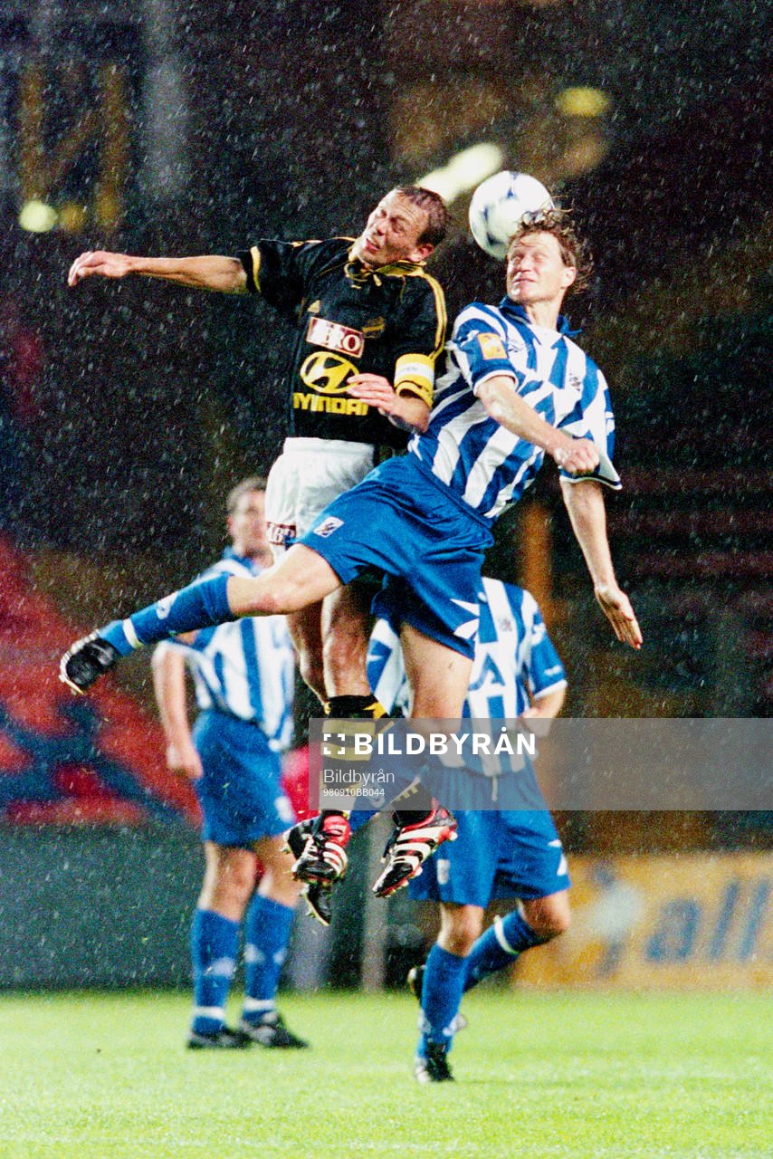 Krister Nordin, AIK och Stefan Pettersson, Göteborg i en