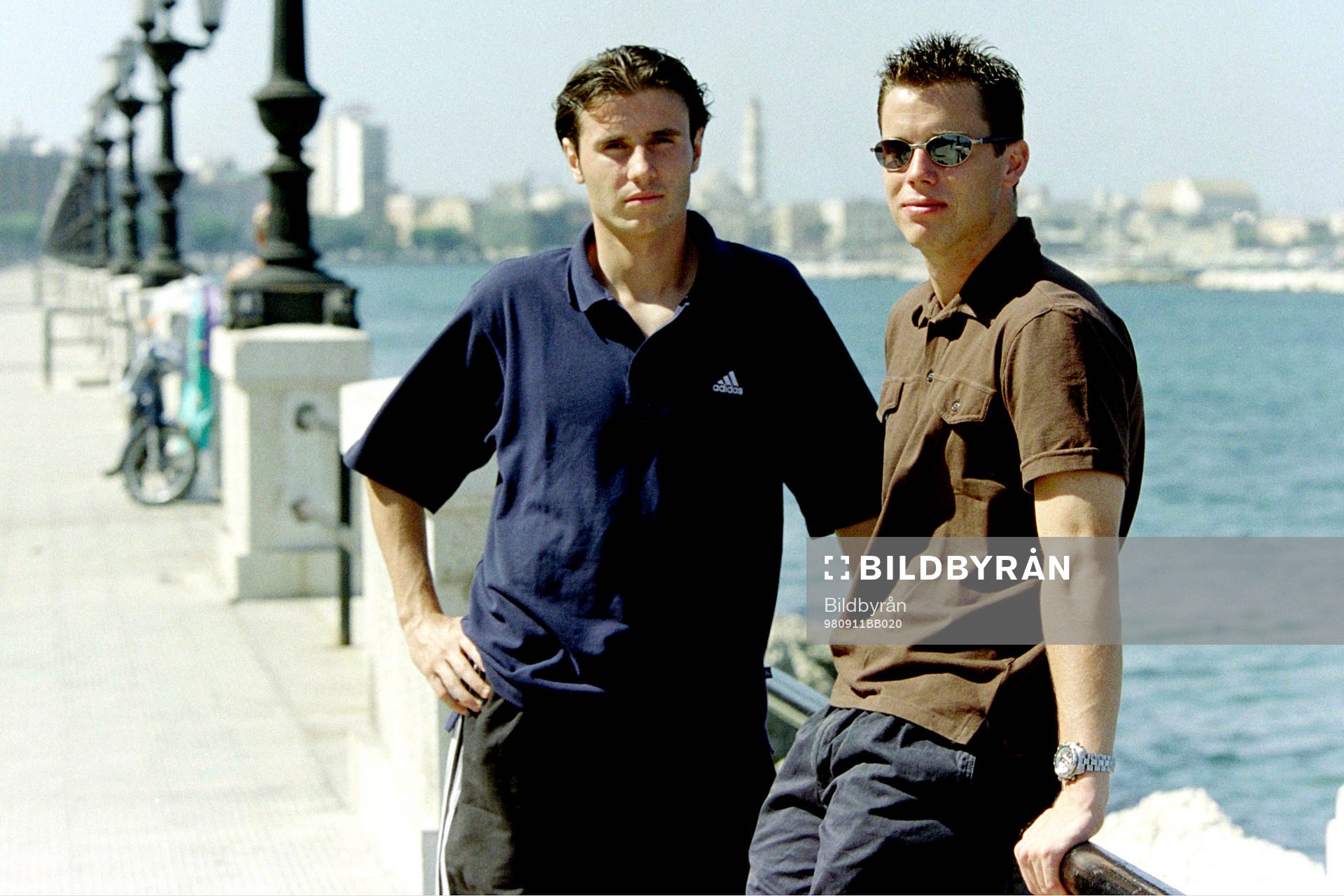 Yksel Osmanovski och Daniel Andersson, Bari