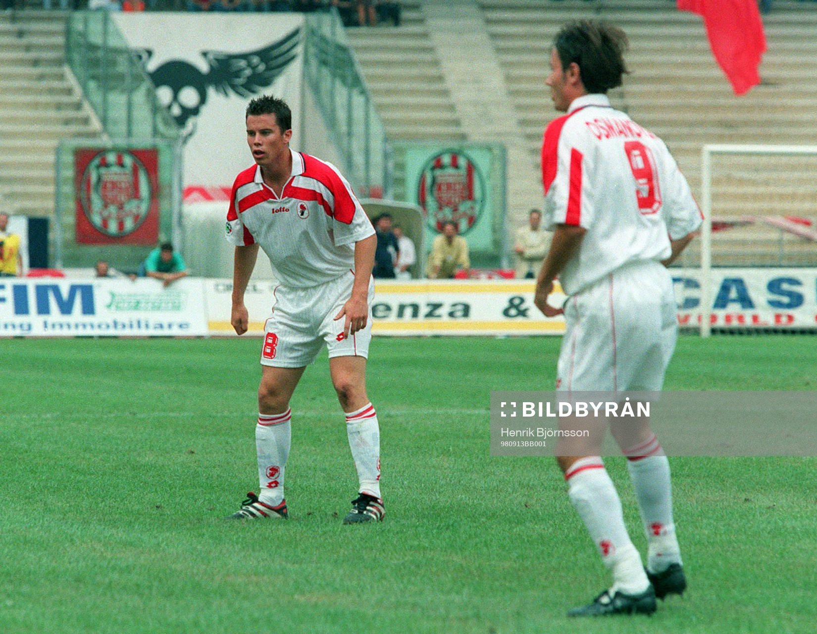 Daniel Andersson och Yksel Osmanovski, Bari