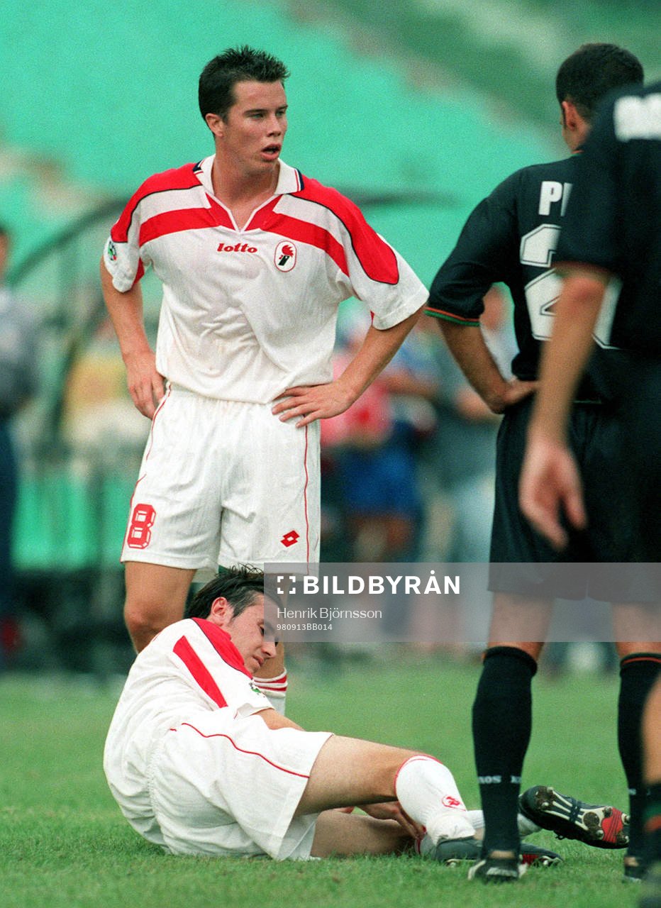 Daniel Andersson och Yksel Osmanovski, Bari
