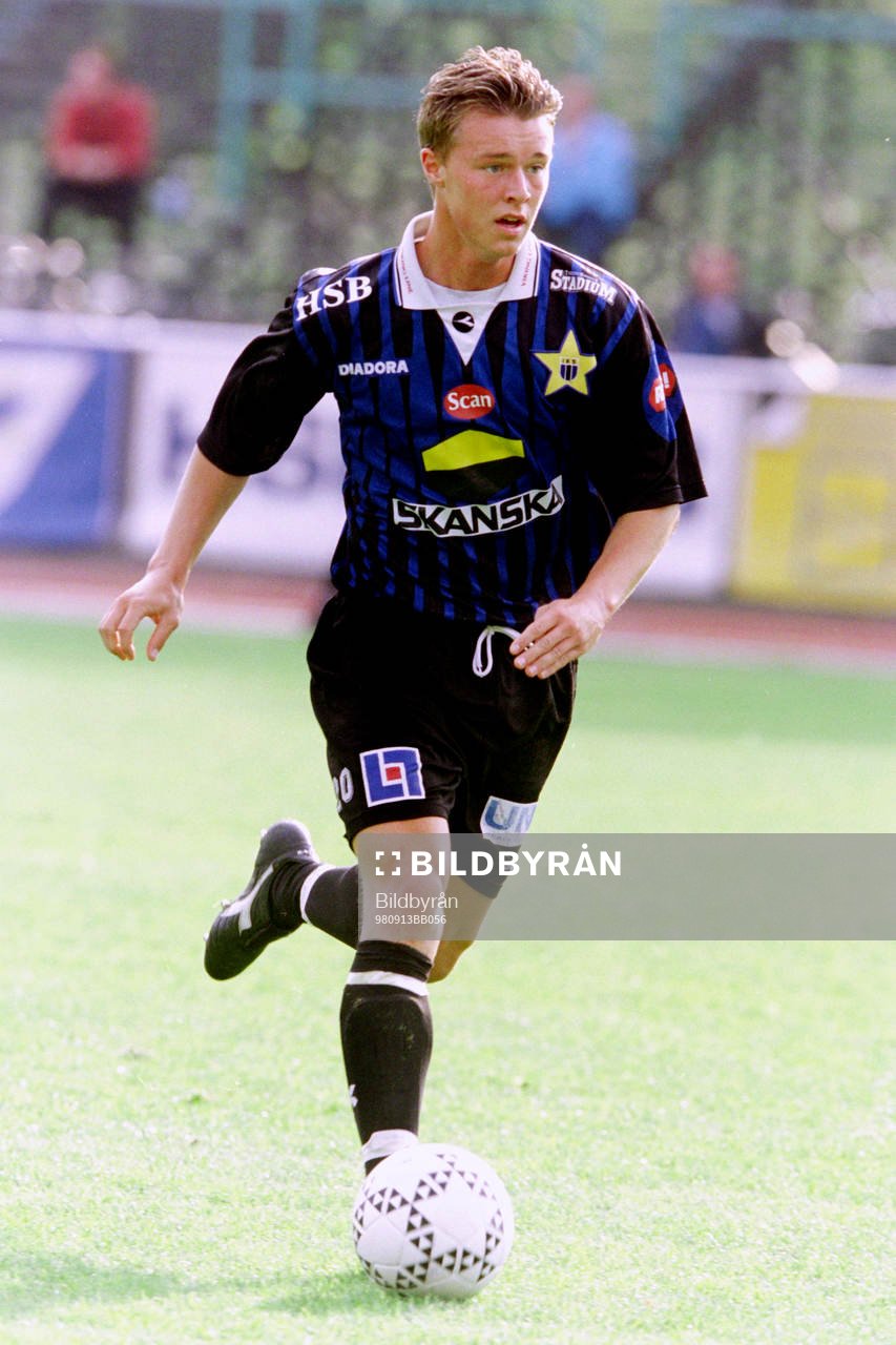 Fotboll, Div 1 Norra, Sirius - Gefle, 2-0: Niklas Sandberg, Sirius.