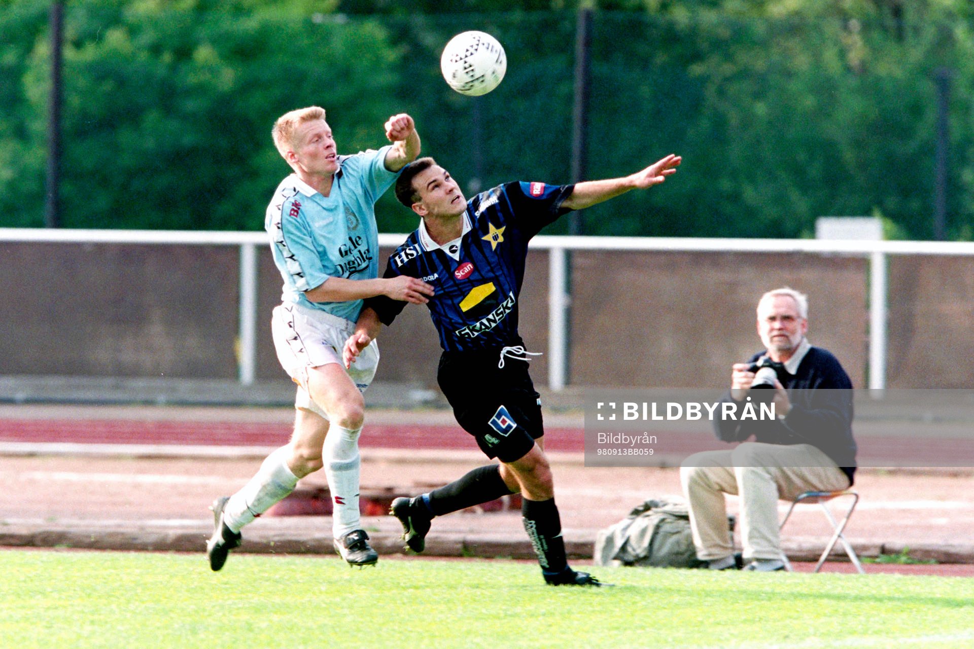 Fotboll, Div 1 Norra, Sirius - Gefle, 2-0: Nichlas Norell, Sirius.