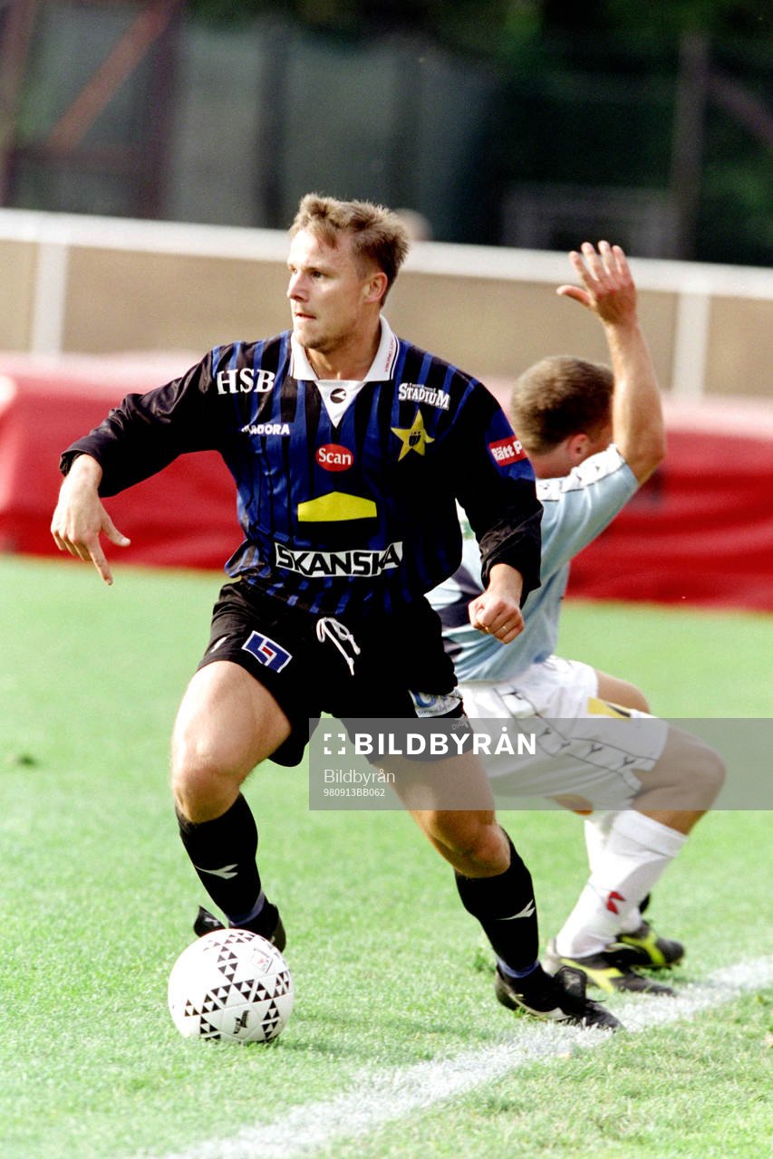 Fotboll, Div 1 Norra, Sirius - Gefle, 2-0: Magnus Nordelind, Sirius.