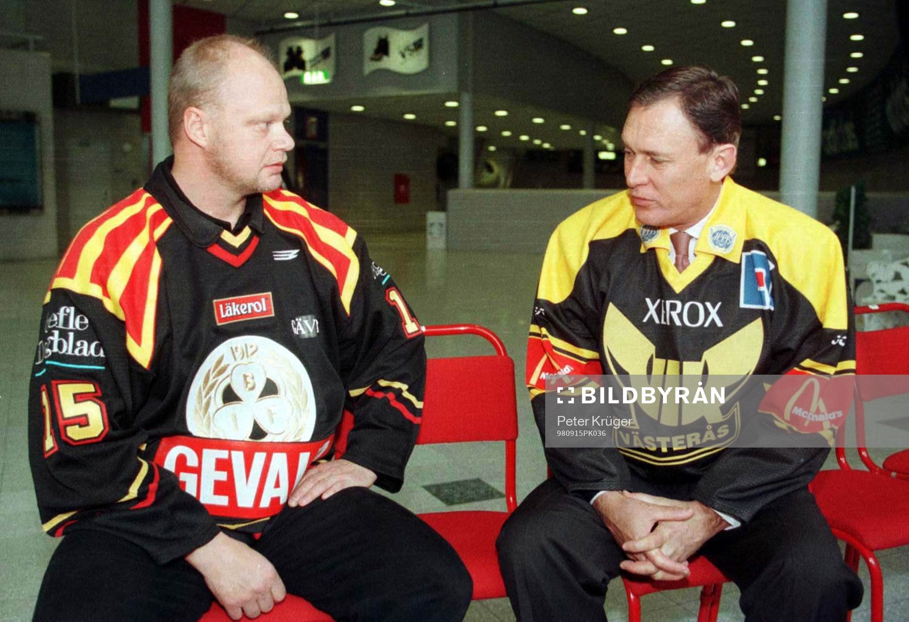 Roger Melin, Brynäs och Dan Hobér, Västerås
