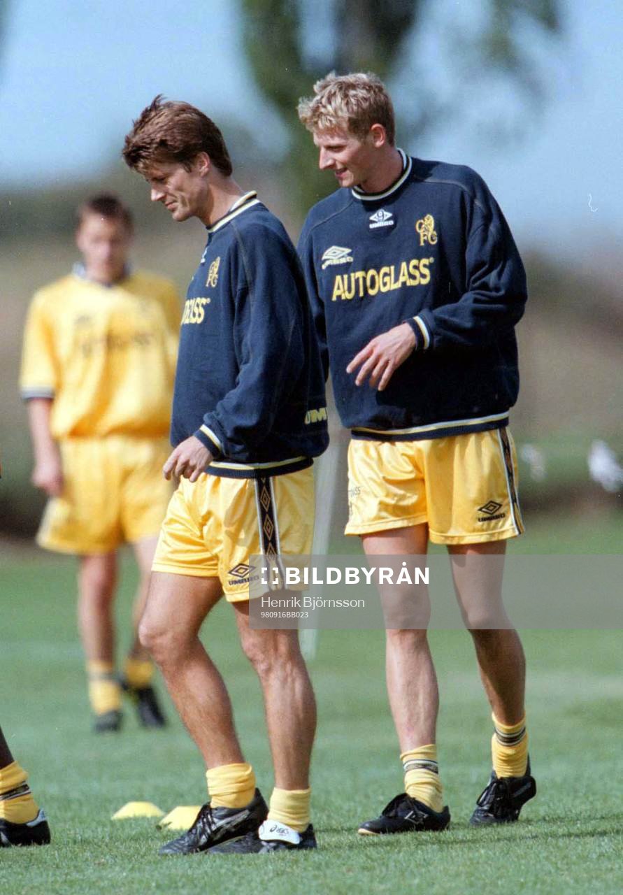 Brian Laudrup och Tore André Flo