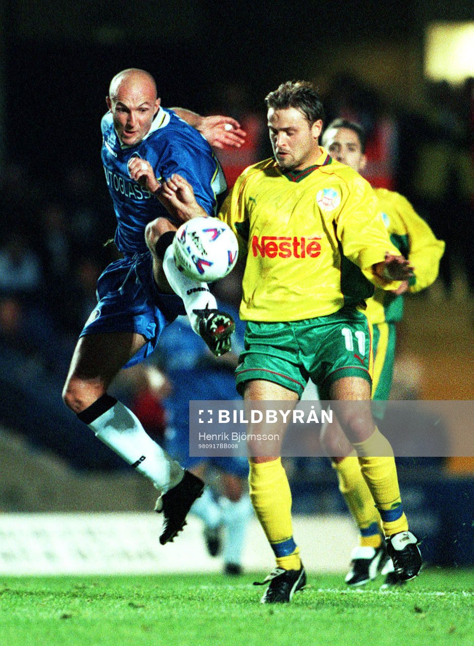 Franck Leboeuf och Erik Wahlstedt