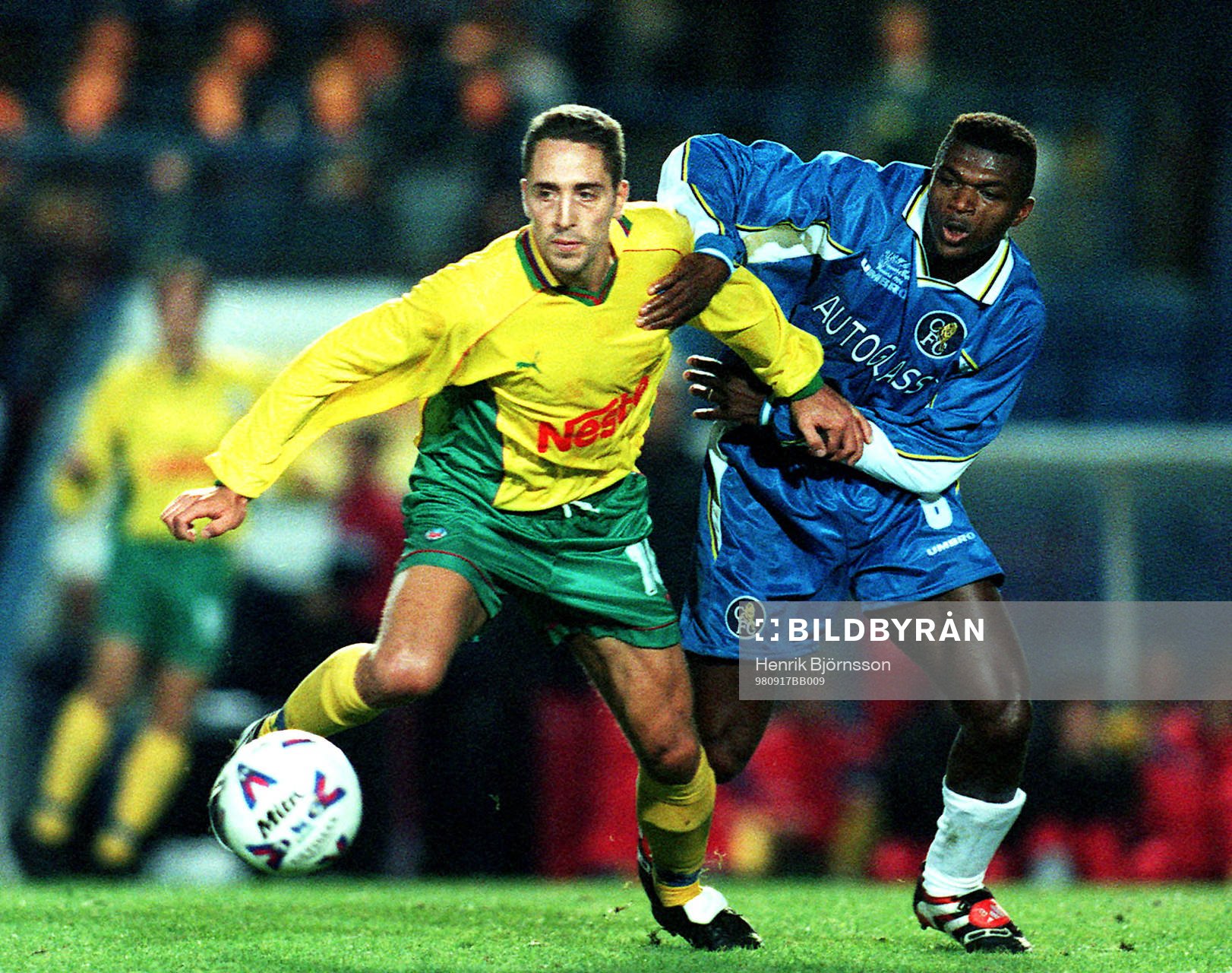 Magnus Powell och Marcel Desailly