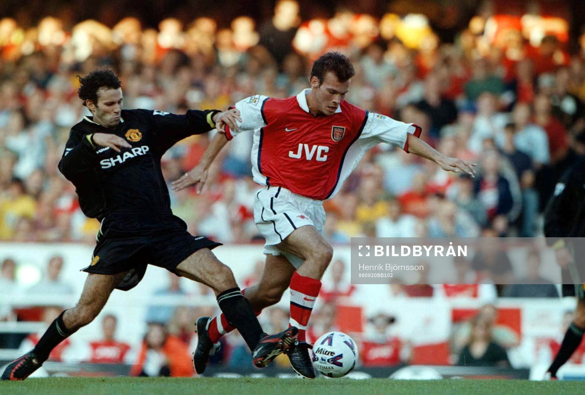 Ryand Giggs, Manchester U, och Fredrik Ljungberg