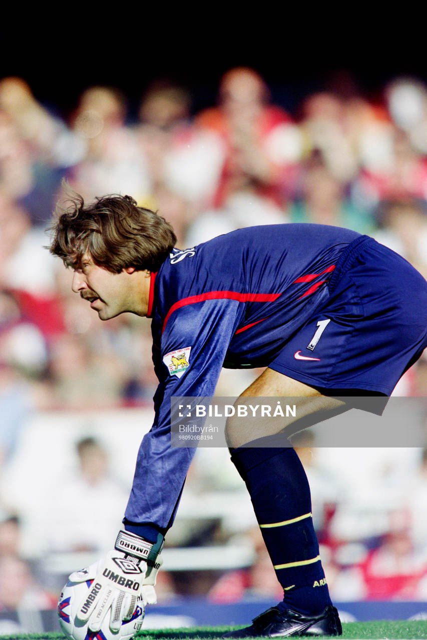 David Seaman, målvakt i Arsenal