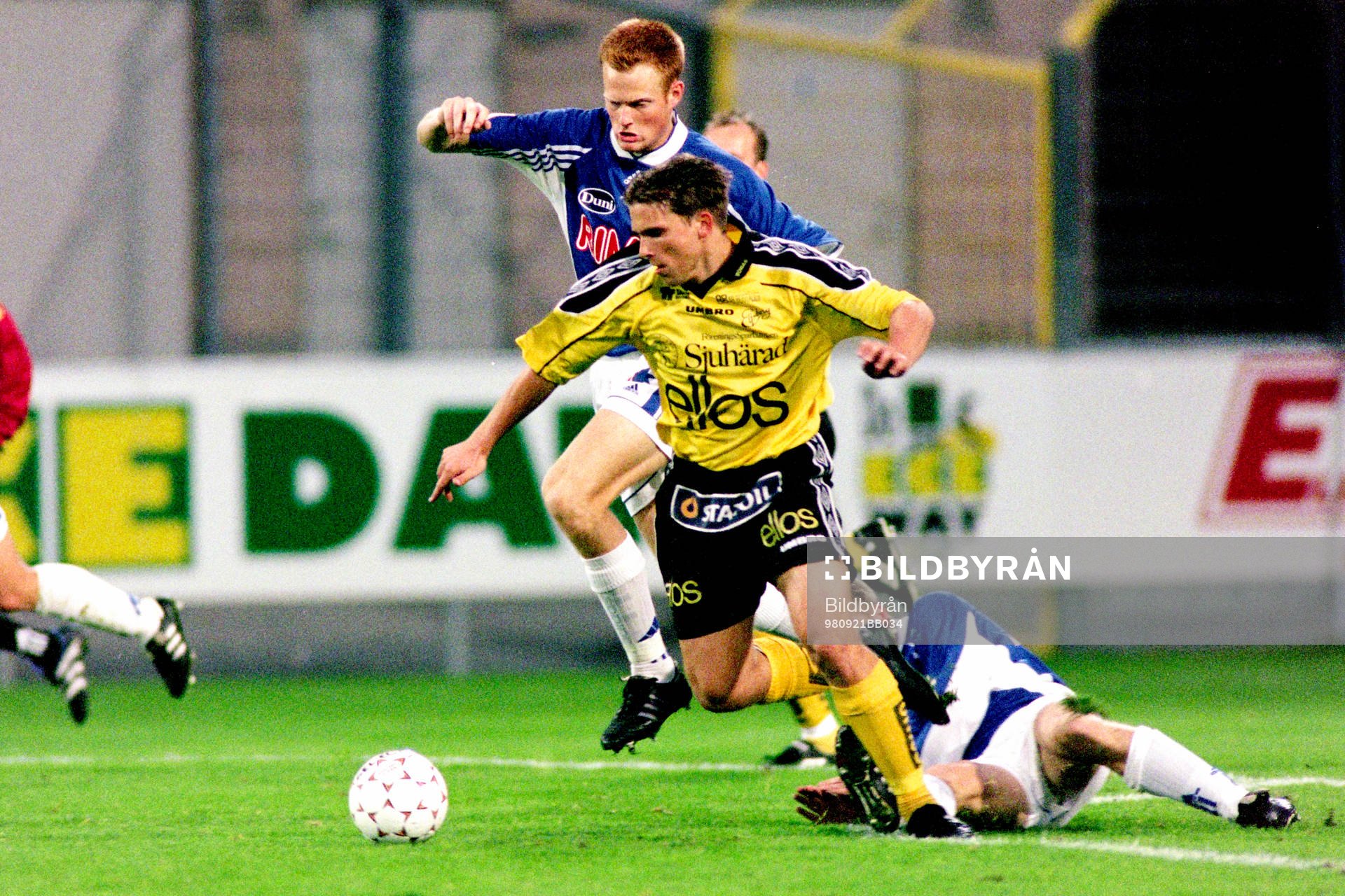 Anders Svensson, Elfsborg med halmstads Michael Svensson i