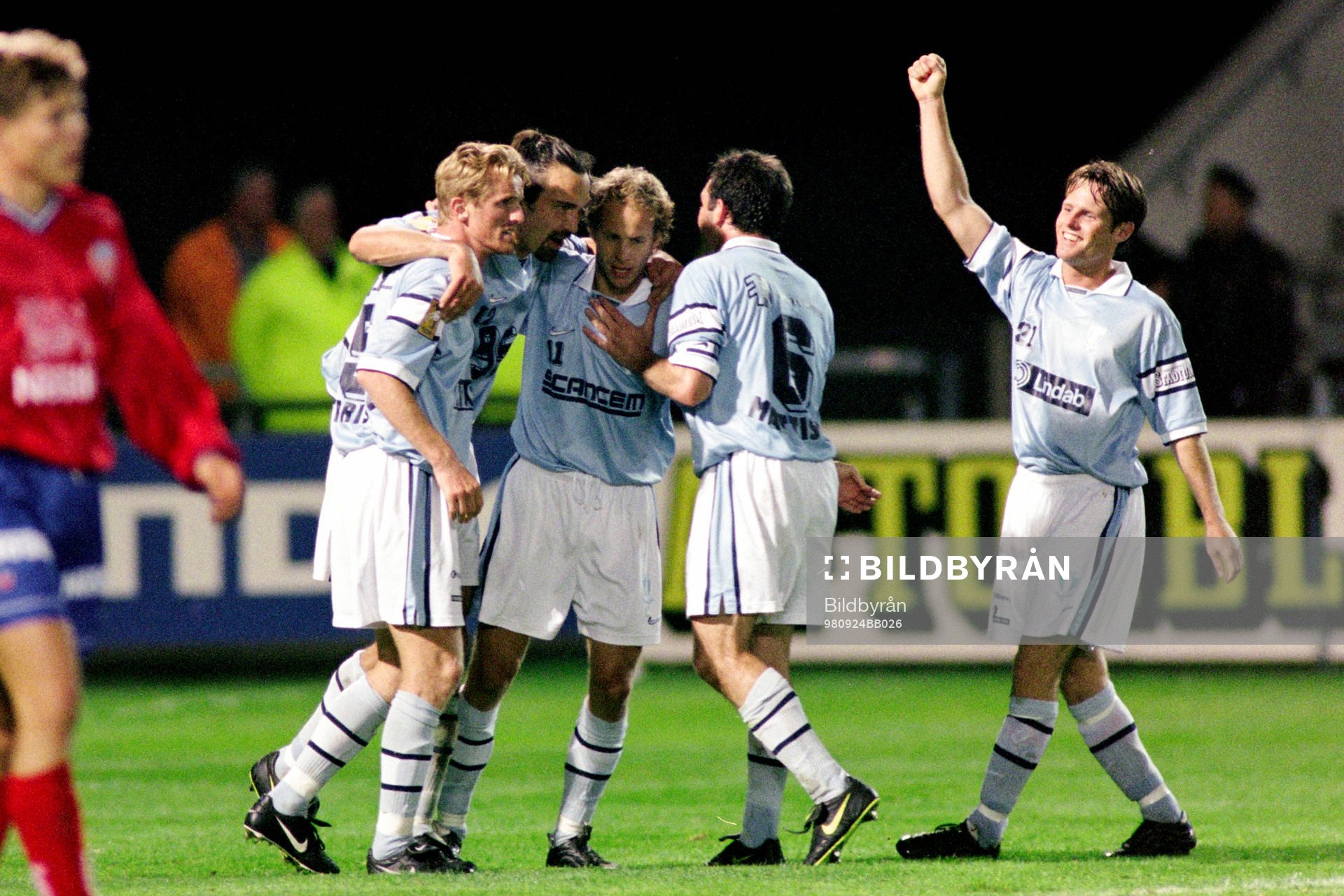 Sverrir Sverrisson, Dejan Pavlovic, Niclas Kindvall, Hans